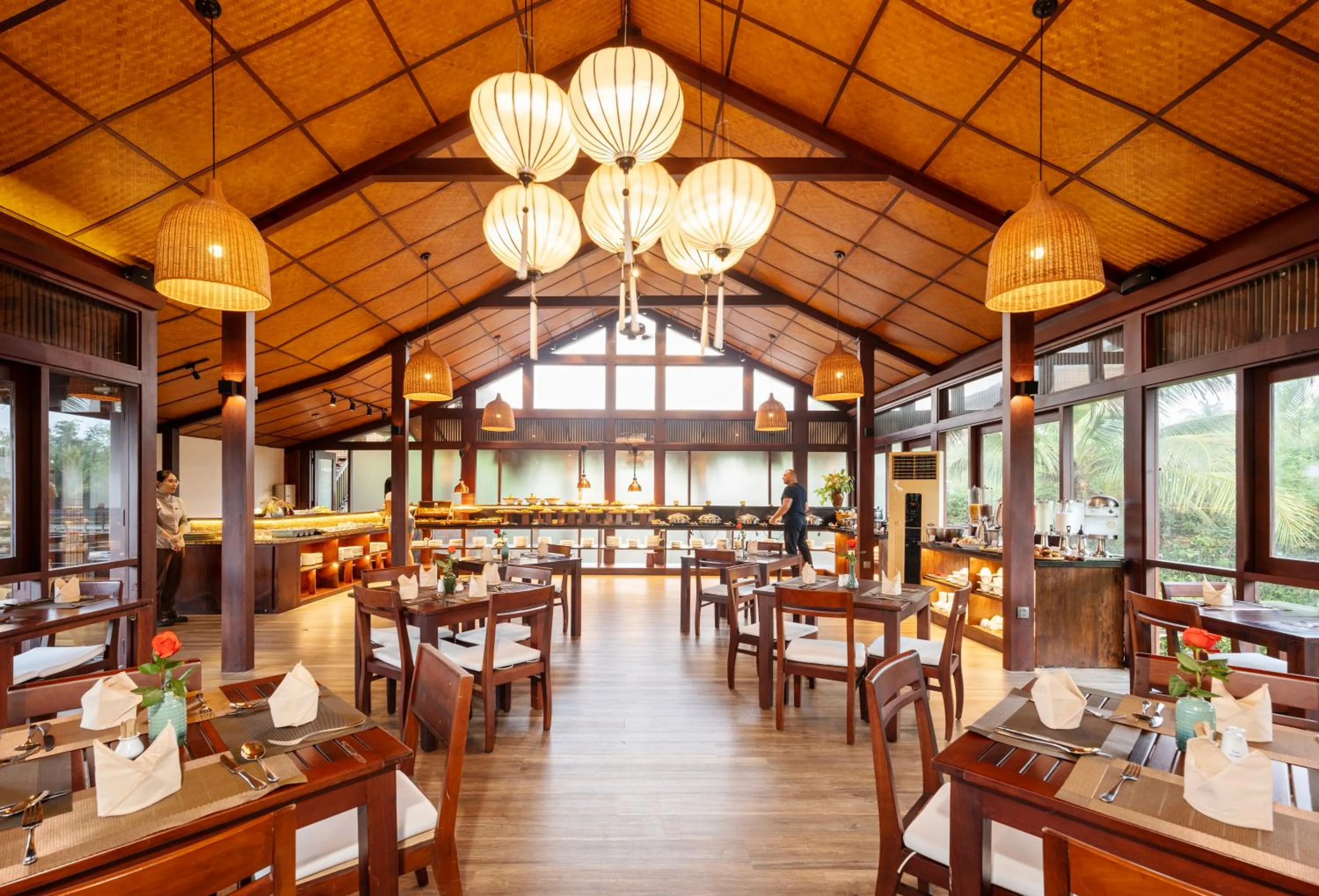 Restaurant/places to eat in Hoi An Eco Lodge & Spa