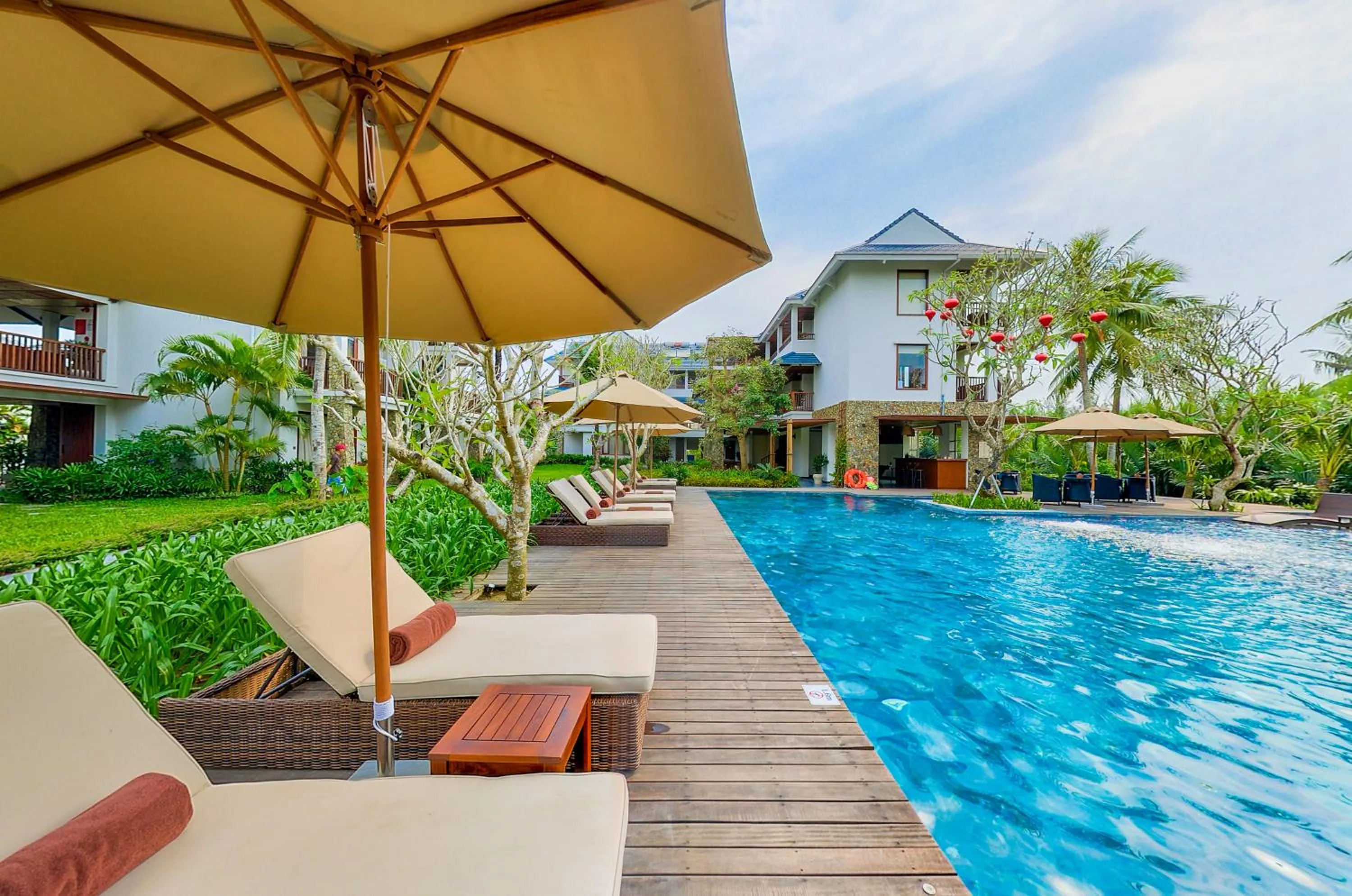 Swimming pool in Hoi An Eco Lodge & Spa