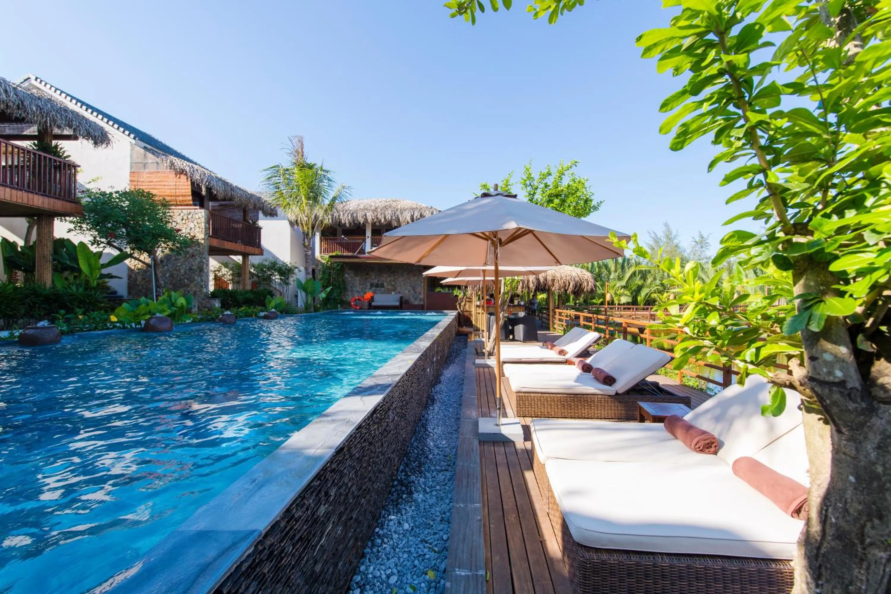 Swimming pool in Hoi An Eco Lodge & Spa