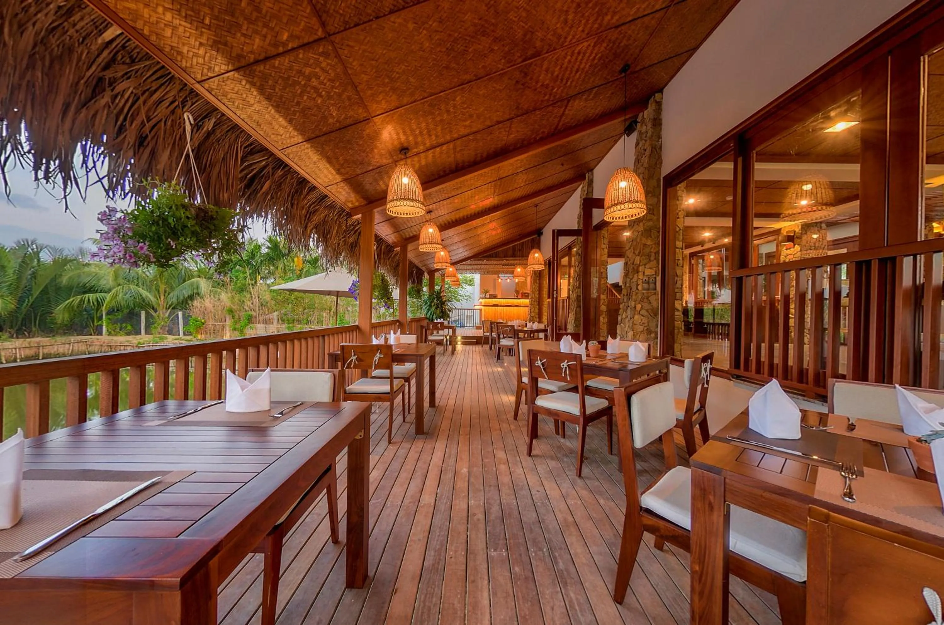 Restaurant/places to eat in Hoi An Eco Lodge & Spa
