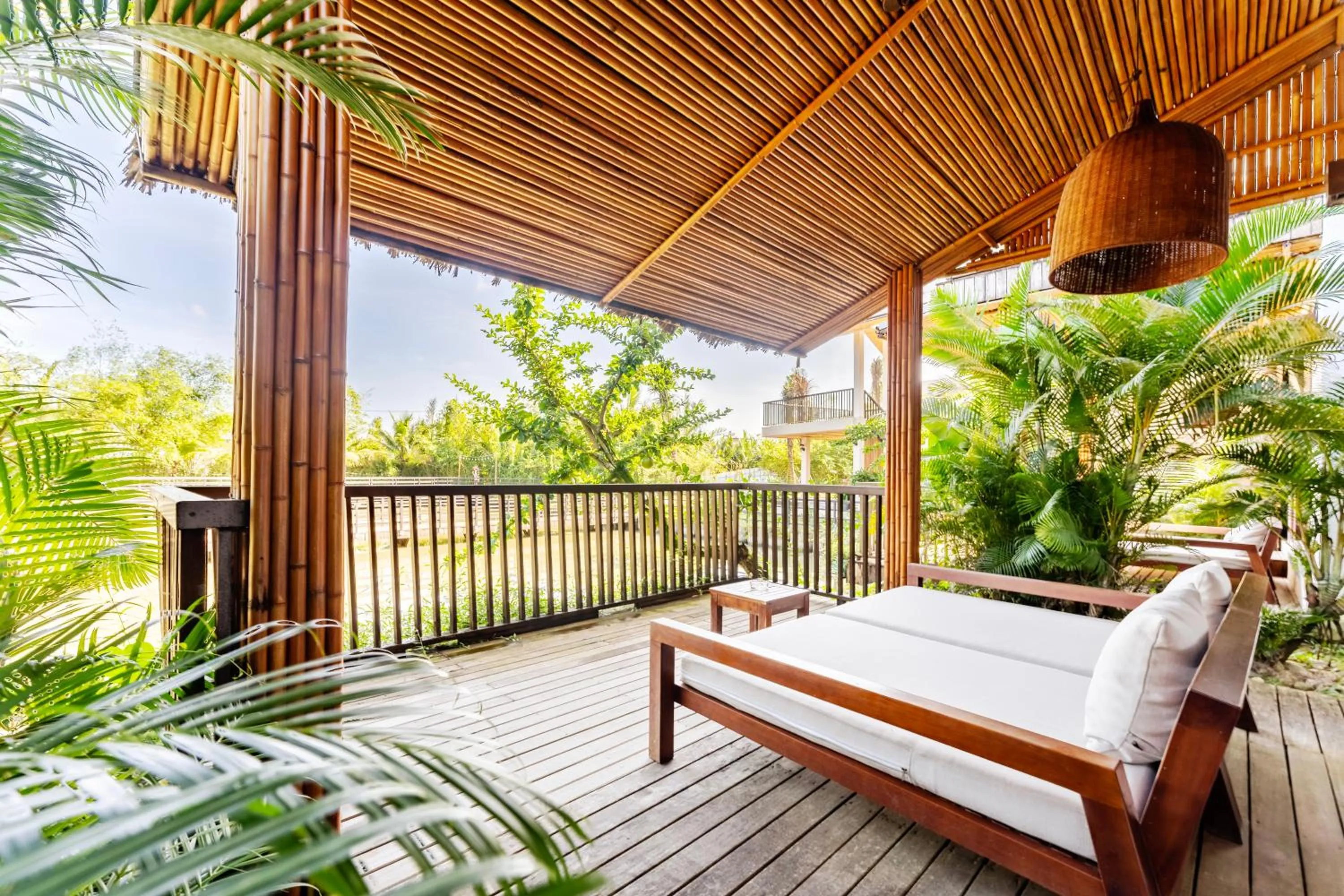 Balcony/Terrace in Hoi An Eco Lodge & Spa