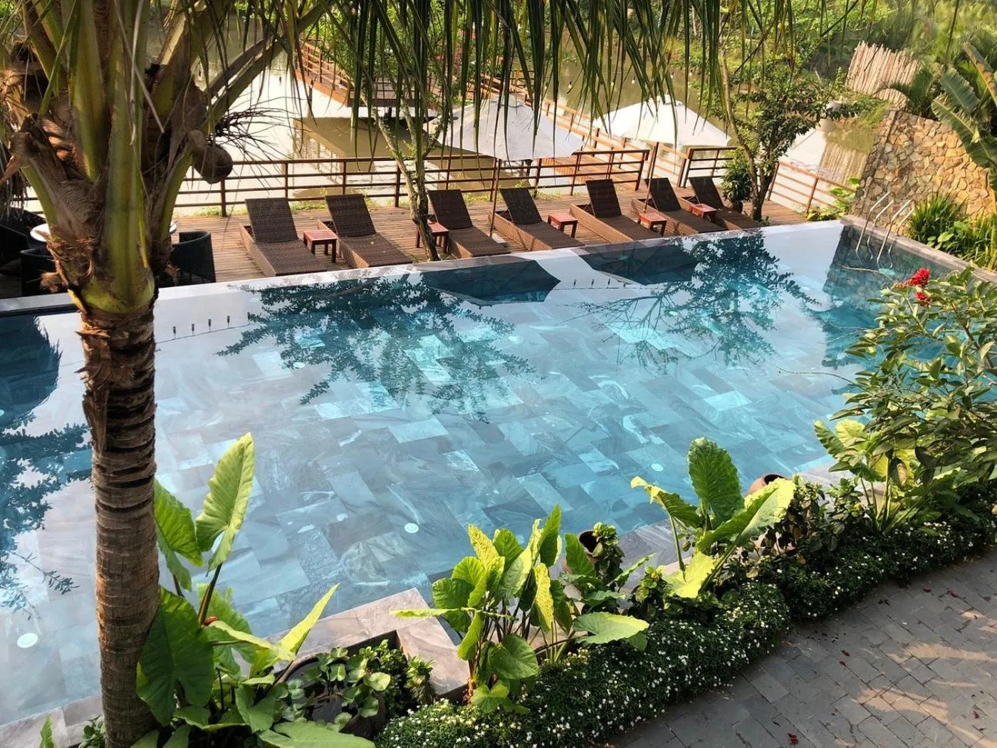 Swimming pool in Hoi An Eco Lodge & Spa