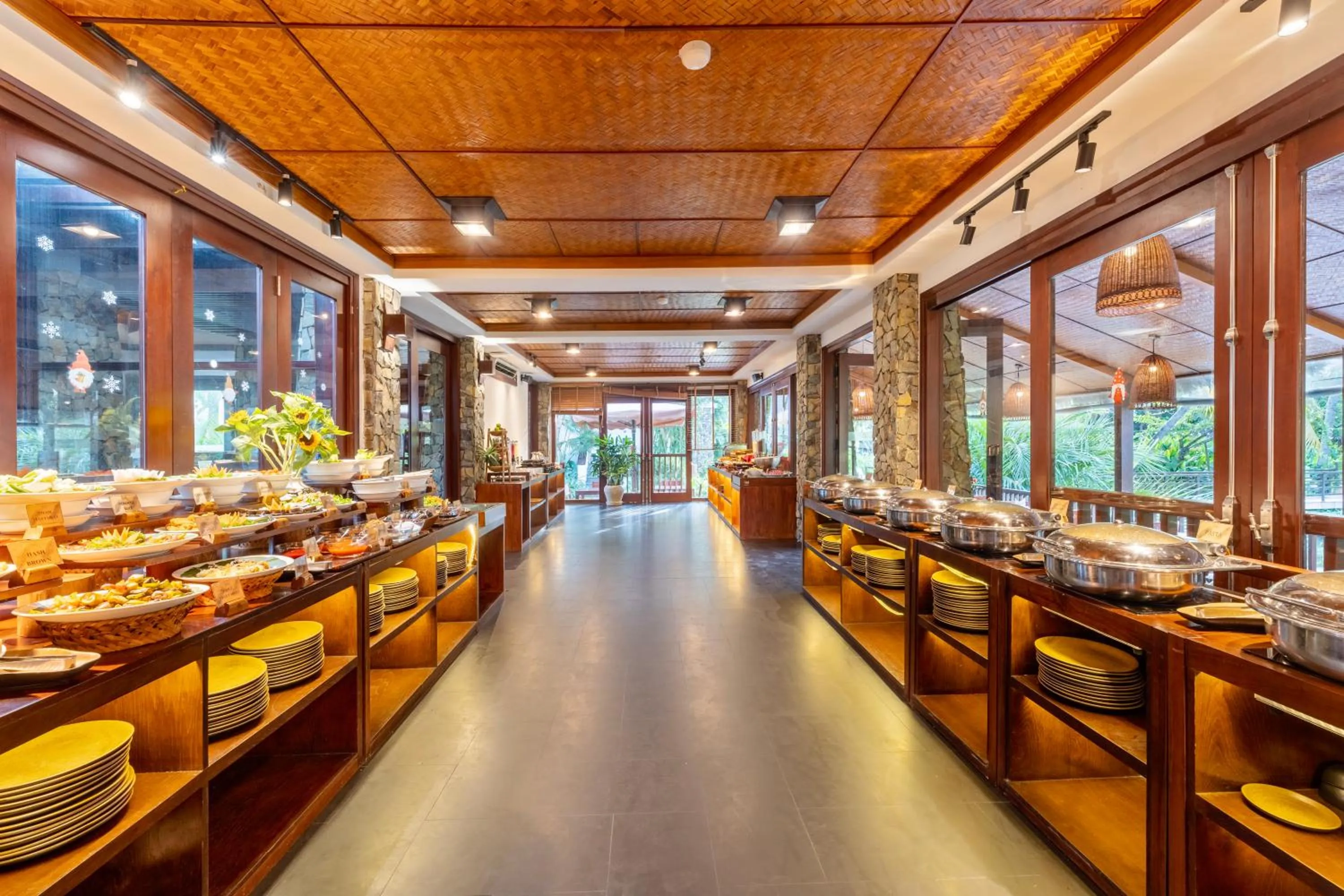 Buffet breakfast in Hoi An Eco Lodge & Spa