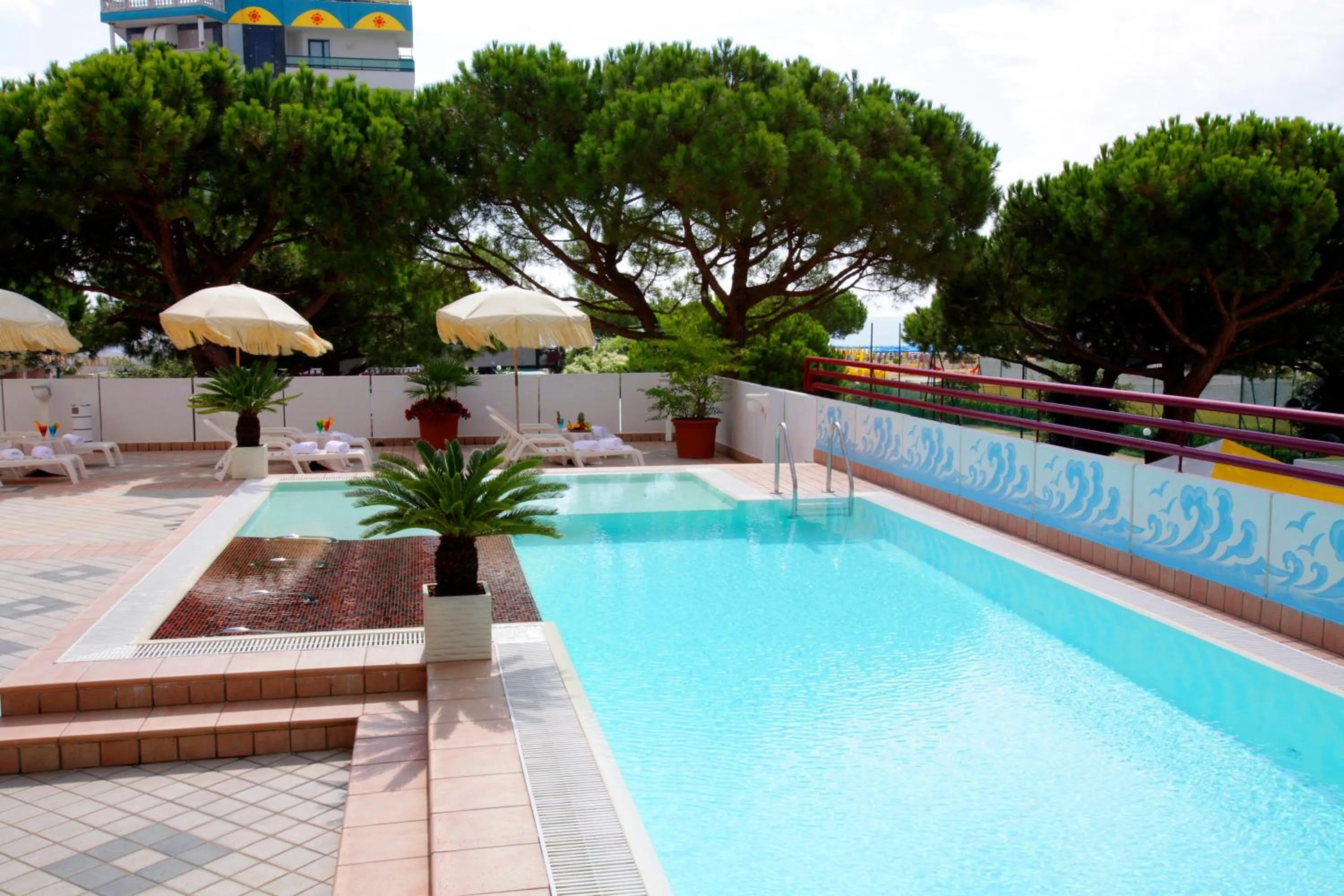 Swimming pool in Hotel Coppe Jesolo
