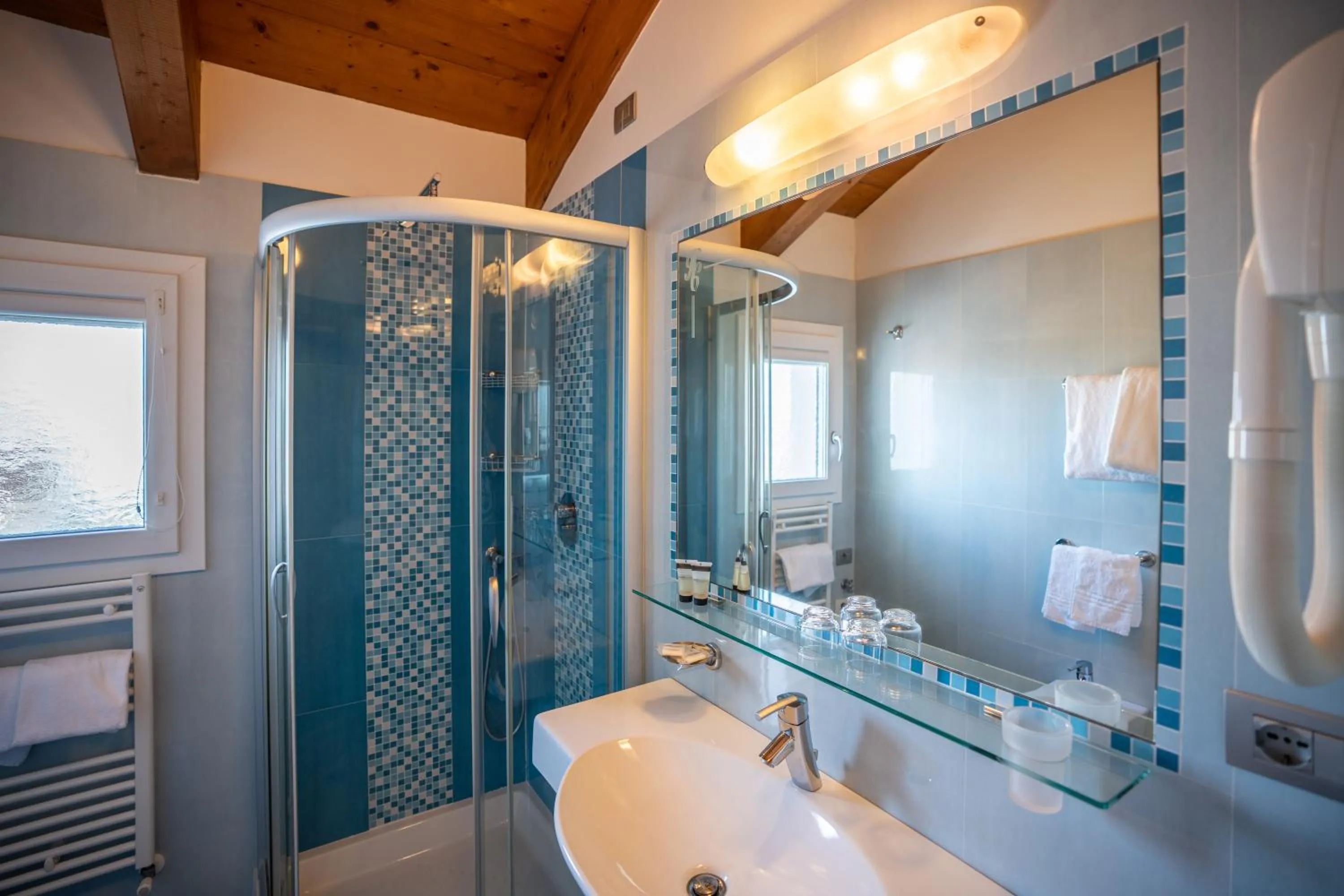 Bathroom in Hotel Coppe Jesolo