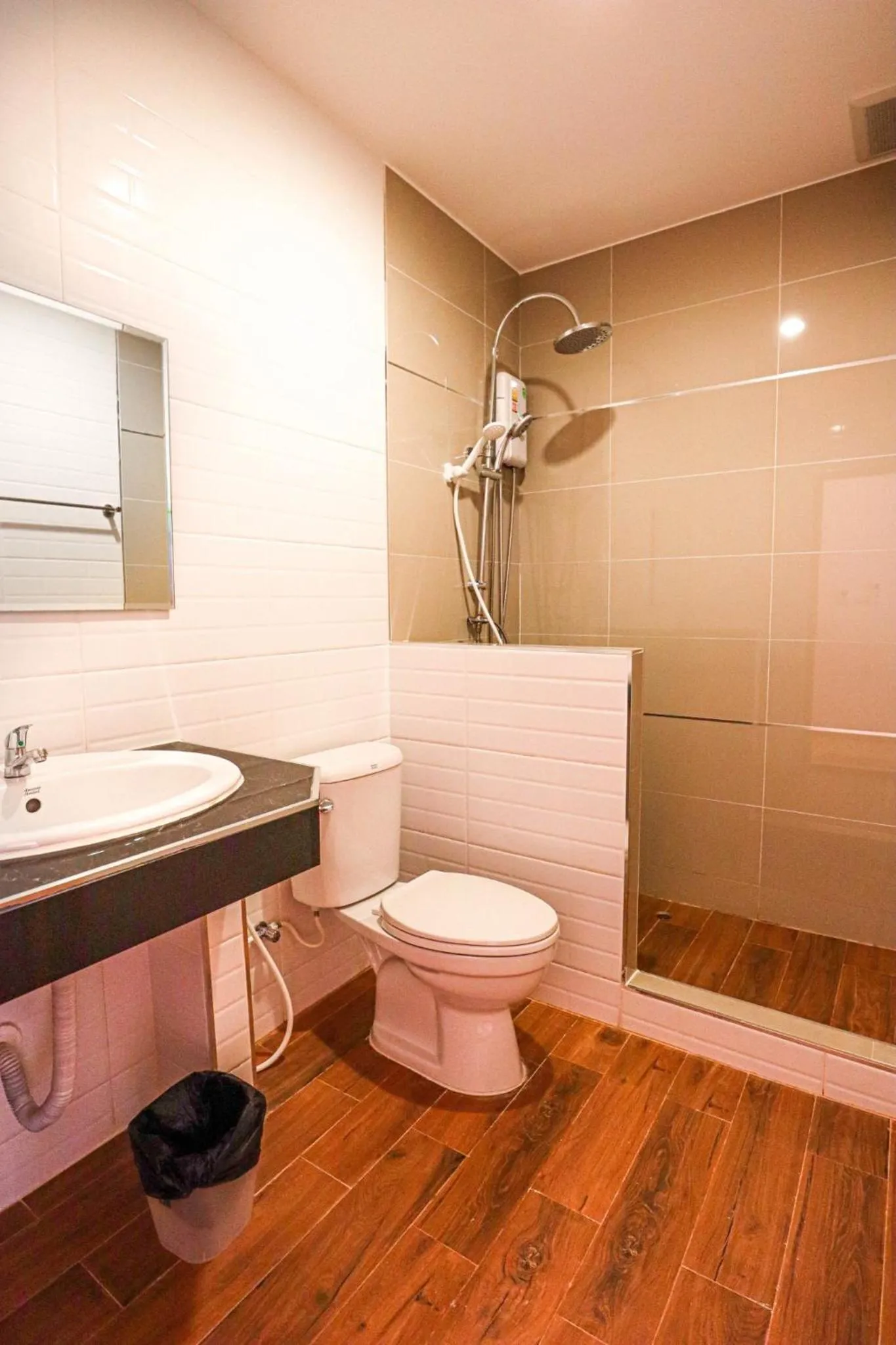 Bathroom in Triple Trees Hotel