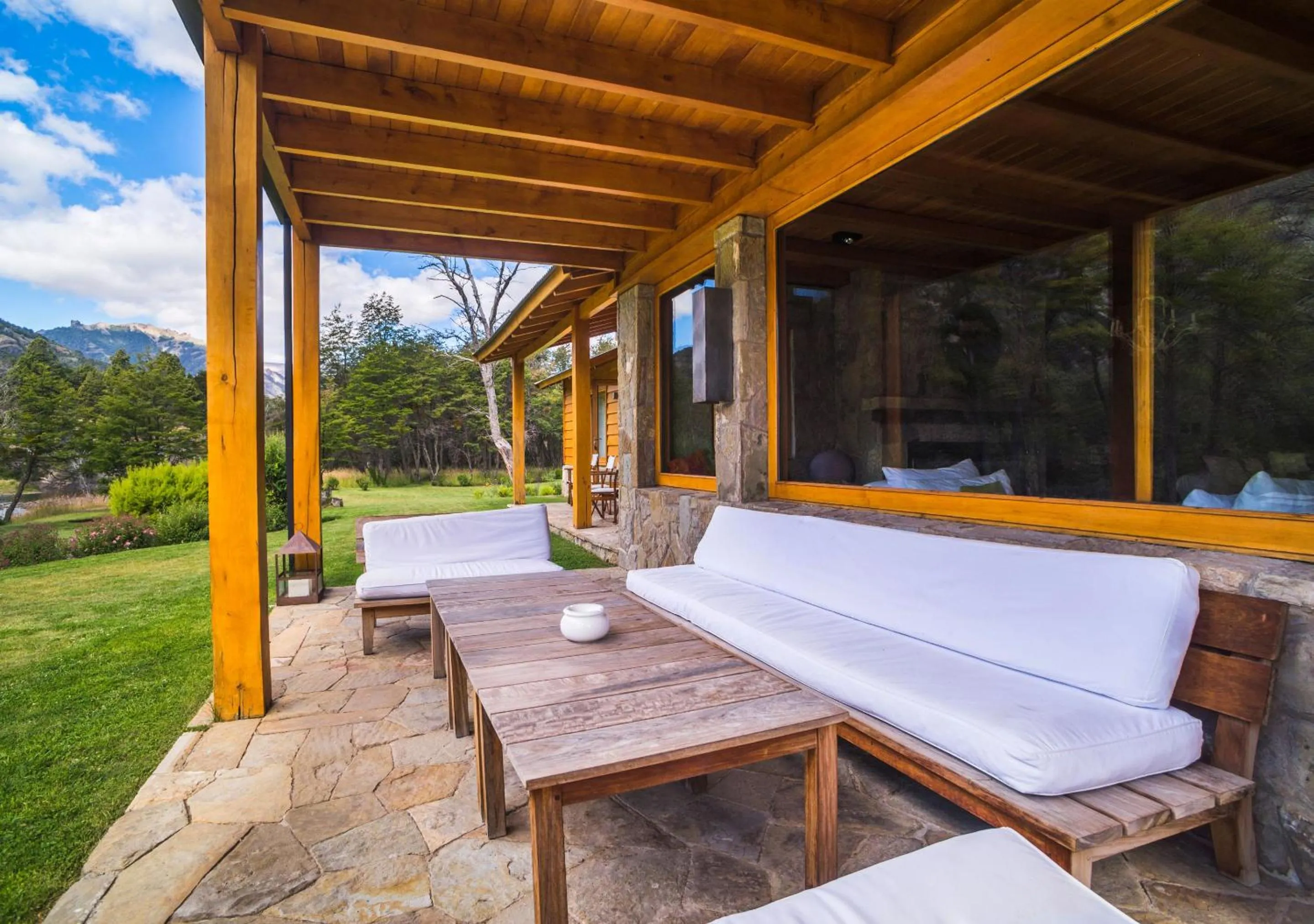 Patio in Rio Hermoso Hotel De Montaña