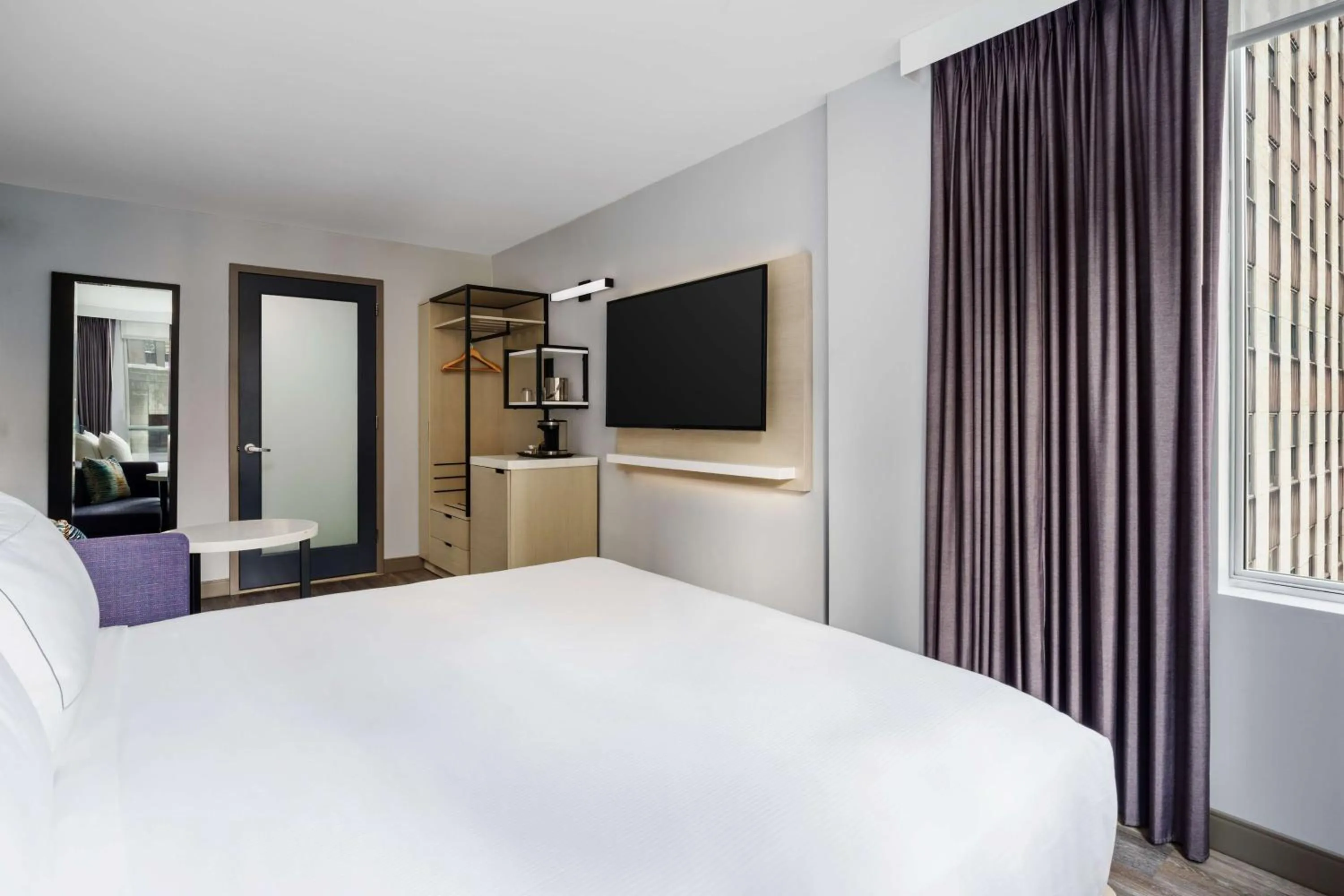 Bed in DoubleTree by Hilton New York Midtown Fifth Ave