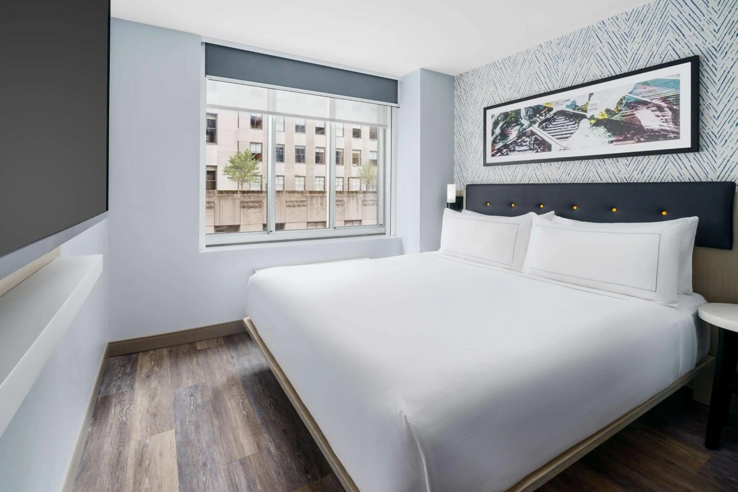 Bed in DoubleTree by Hilton New York Midtown Fifth Ave