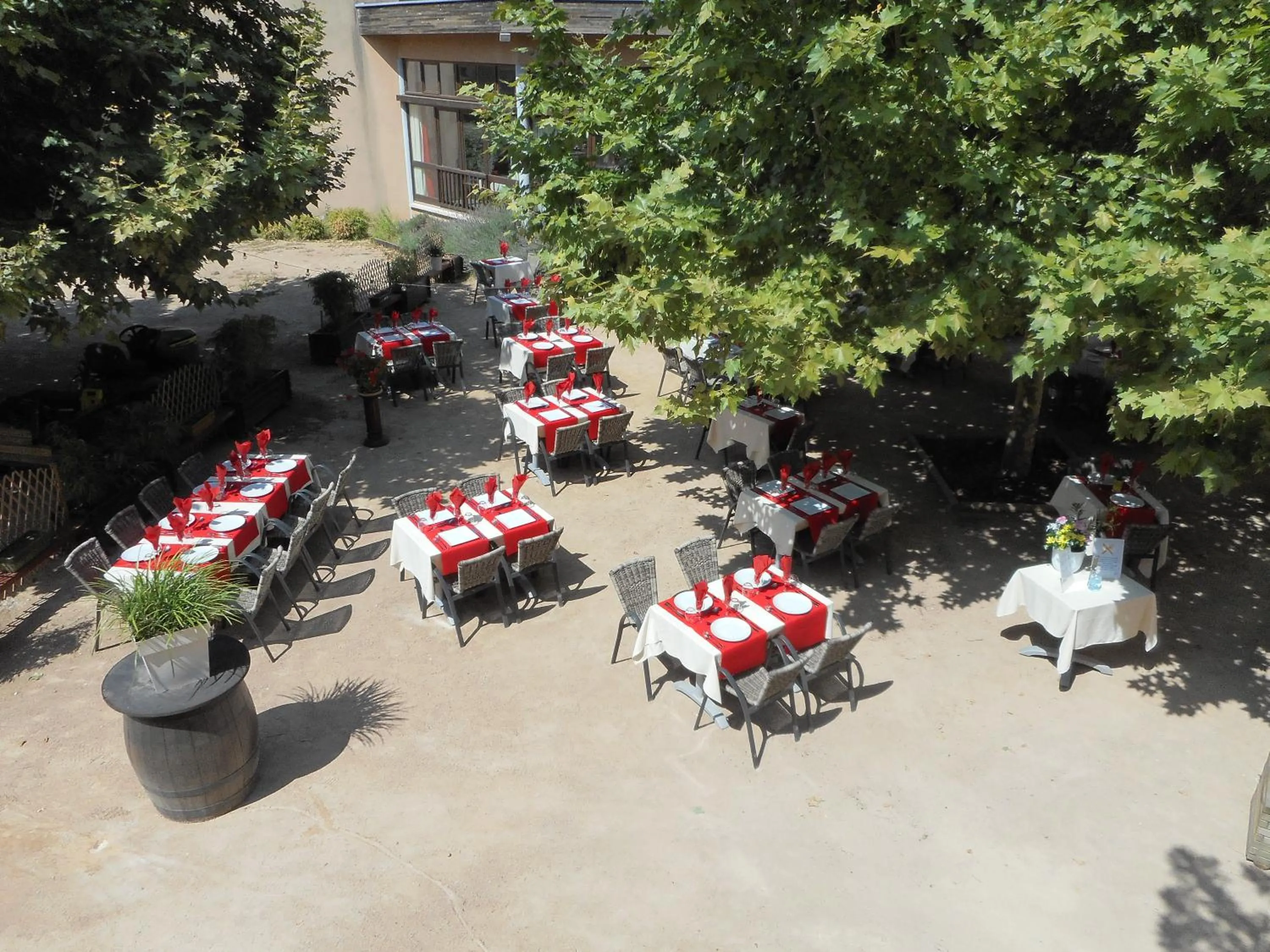 Patio in VTF Le Domaine Les Hautannes