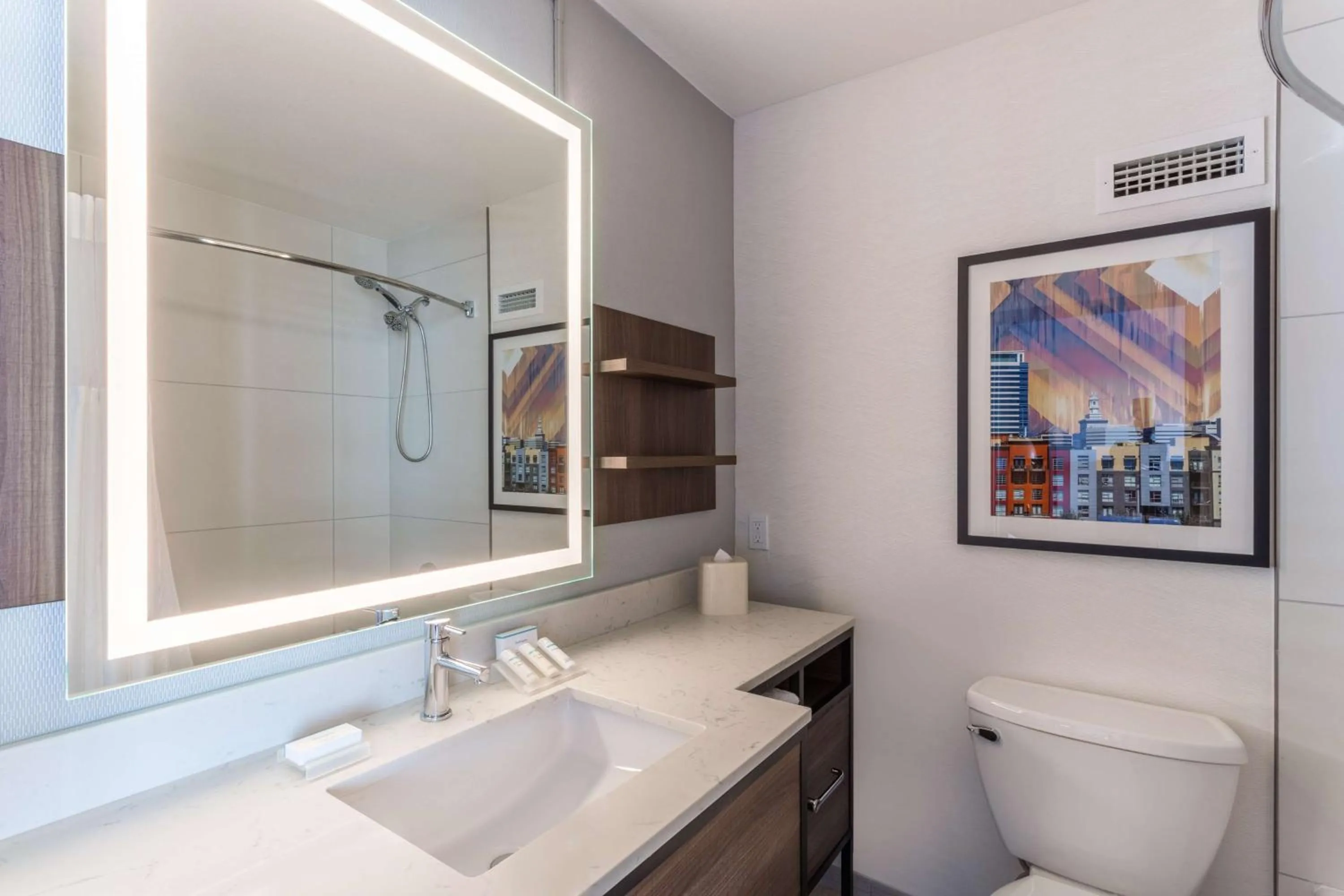 Bathroom in Hilton Garden Inn San Francisco/Oakland Bay Bridge