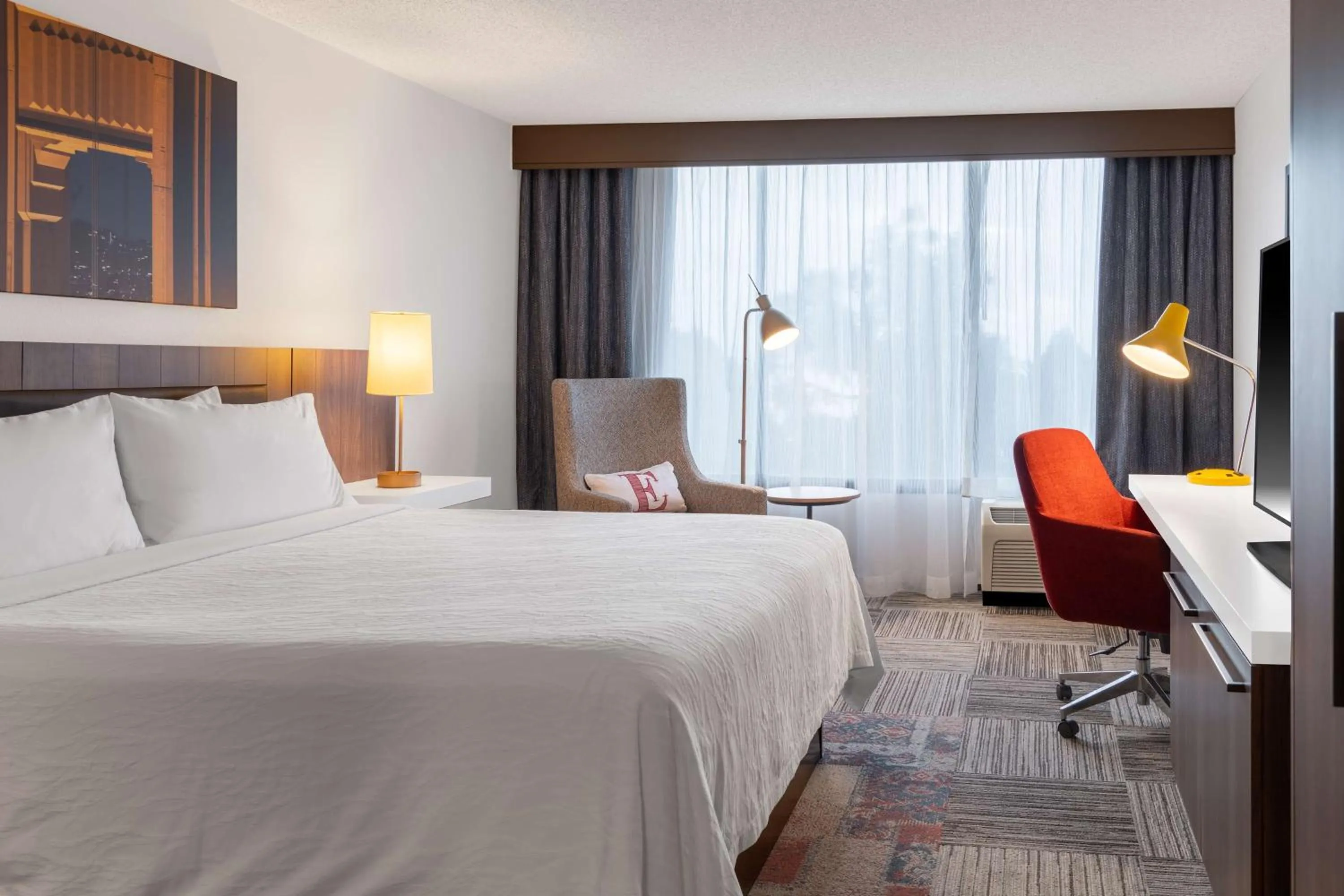 Bed in Hilton Garden Inn San Francisco/Oakland Bay Bridge