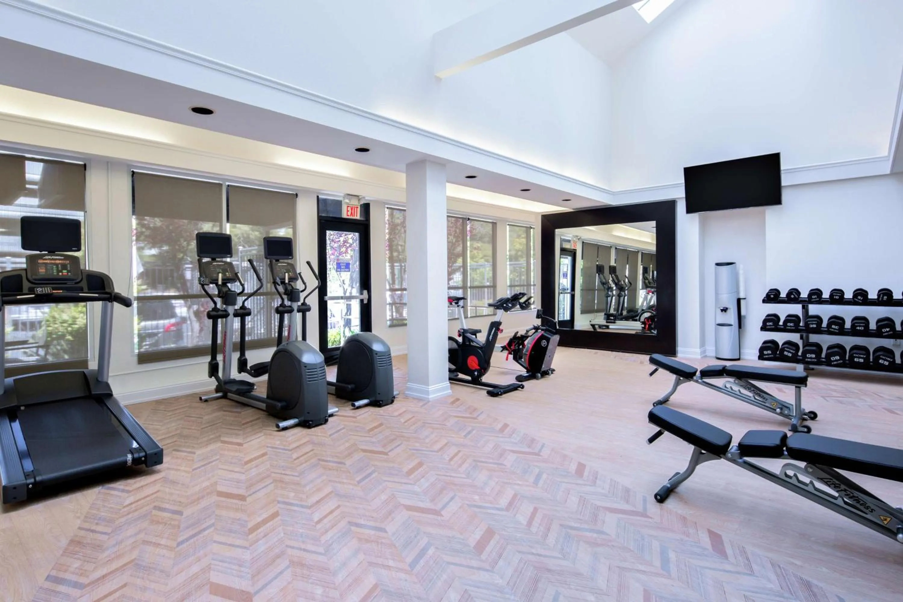 Fitness centre/facilities in Hilton Garden Inn San Francisco/Oakland Bay Bridge