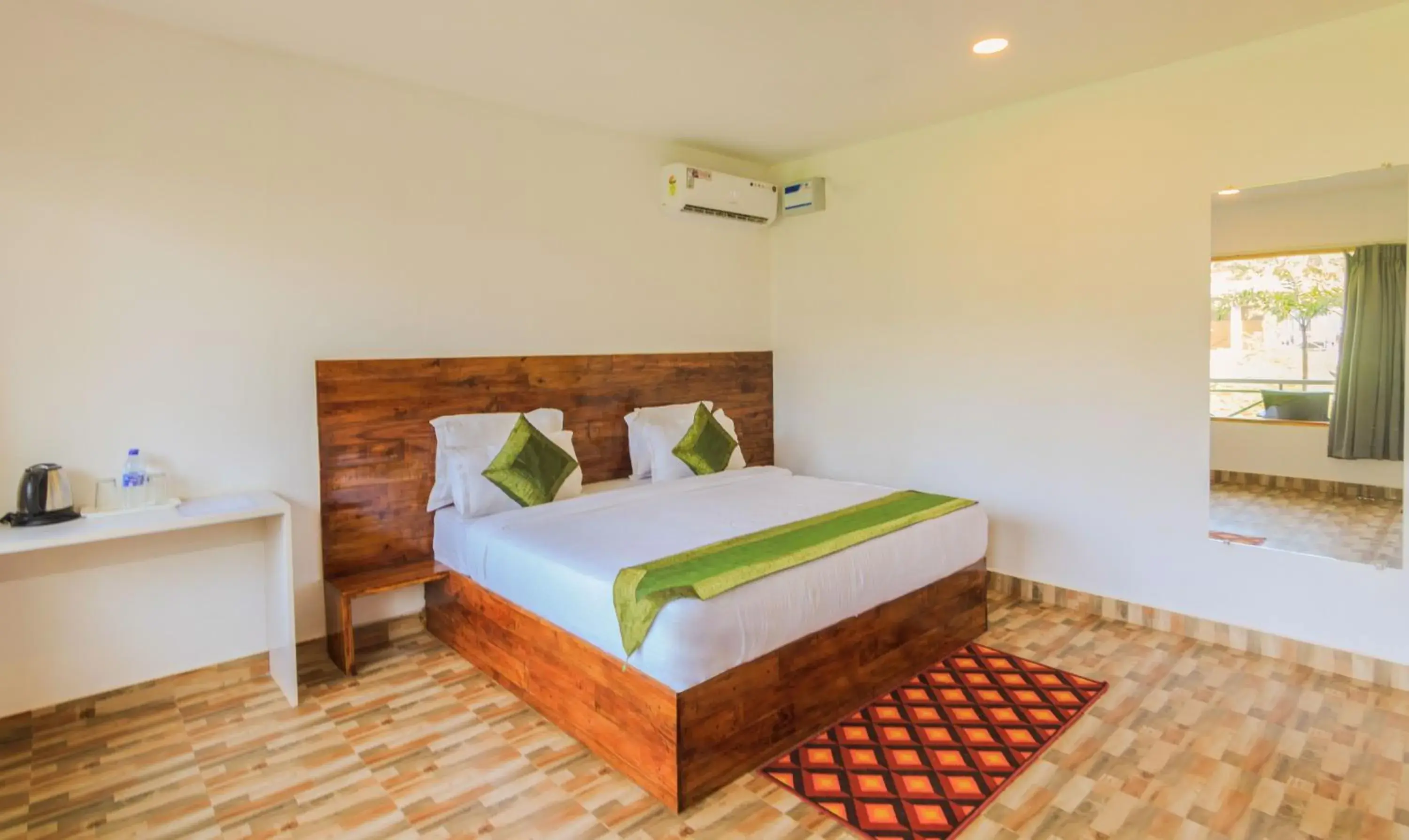 Standard Double Room in Treebo Lands End Beach Resort Morjim Standard Double Room in Treebo Lands End Beach Resort Morjim