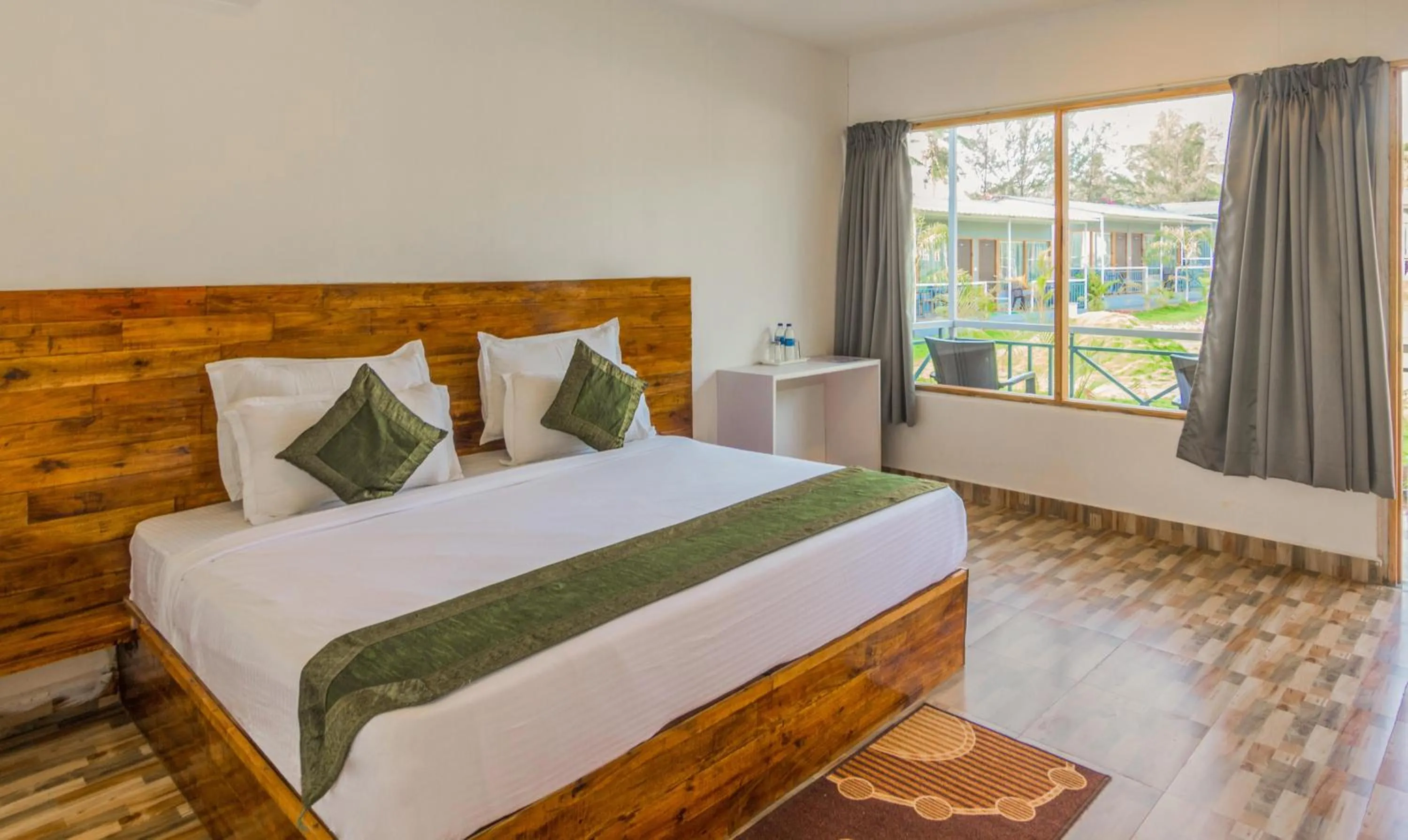 Bed in Treebo Lands End Beach Resort - 100m from Beach