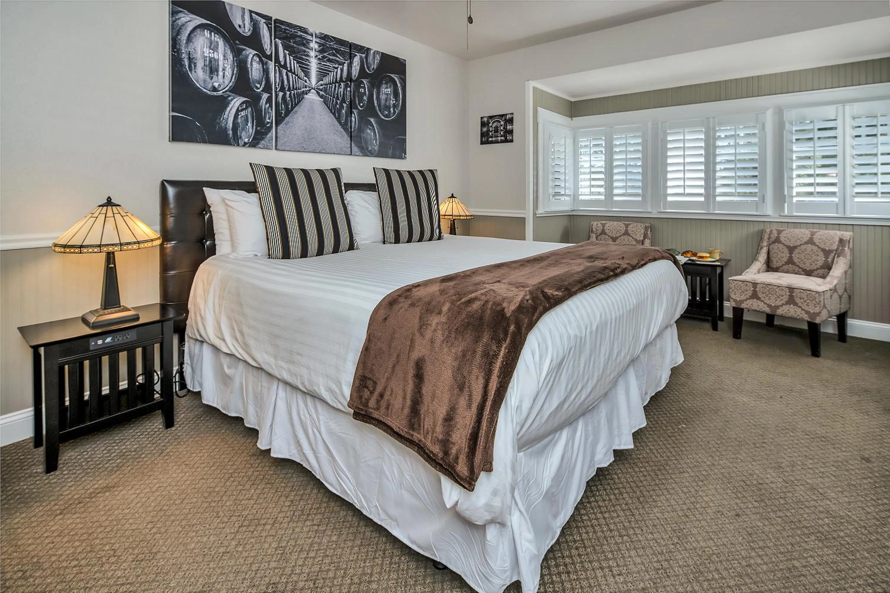 Bed in Craftsman Inn