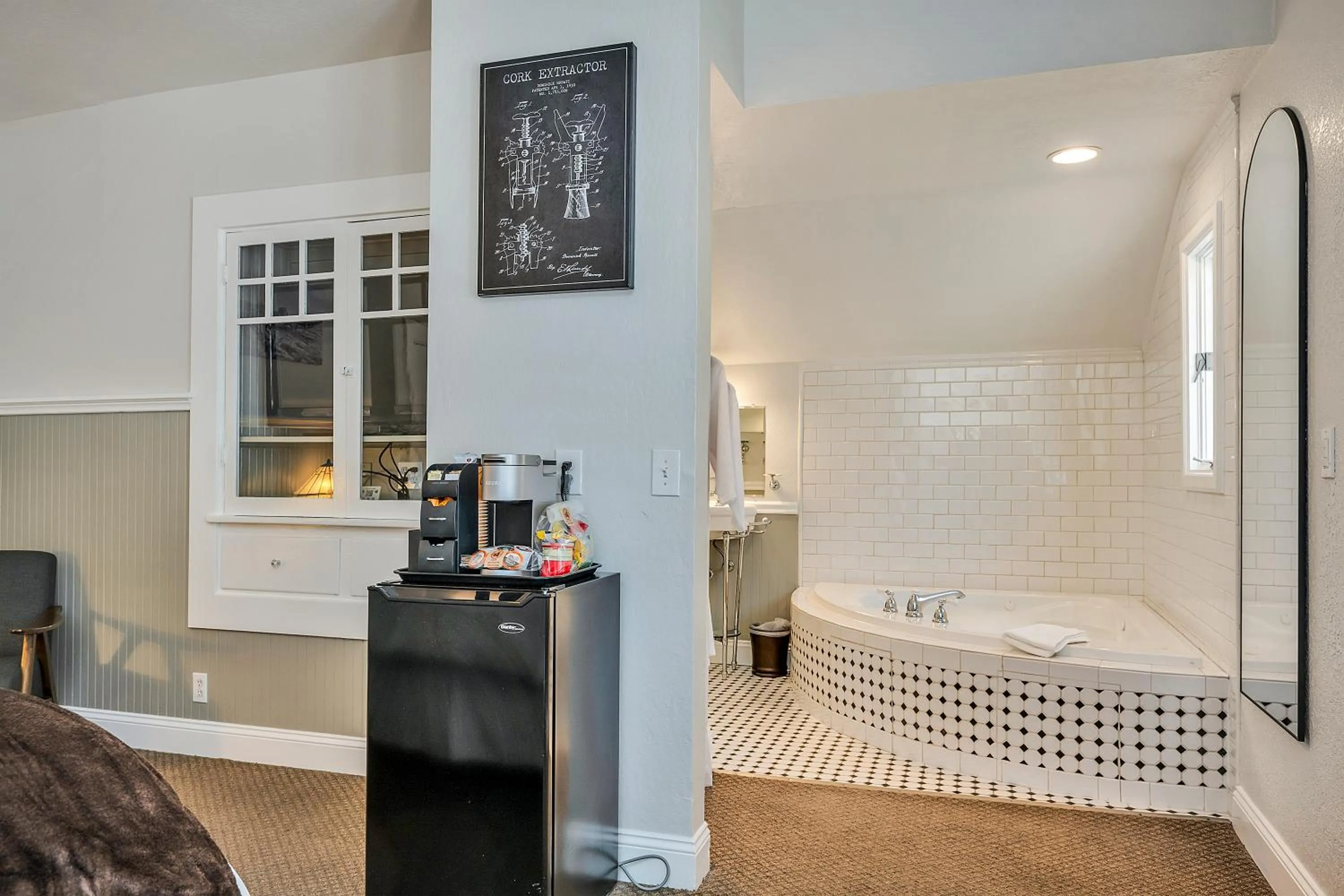 Bed in Craftsman Inn