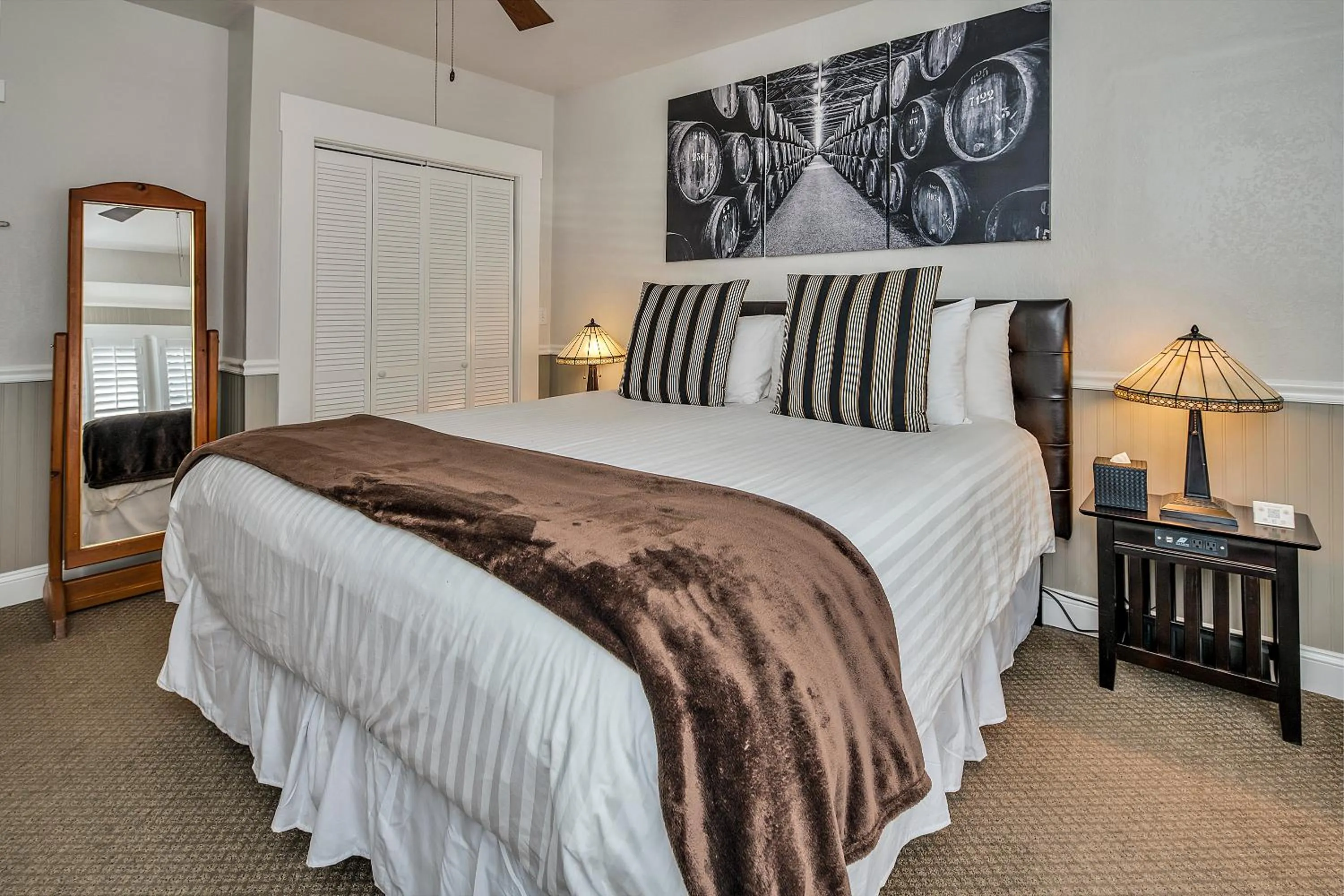 Bed in Craftsman Inn