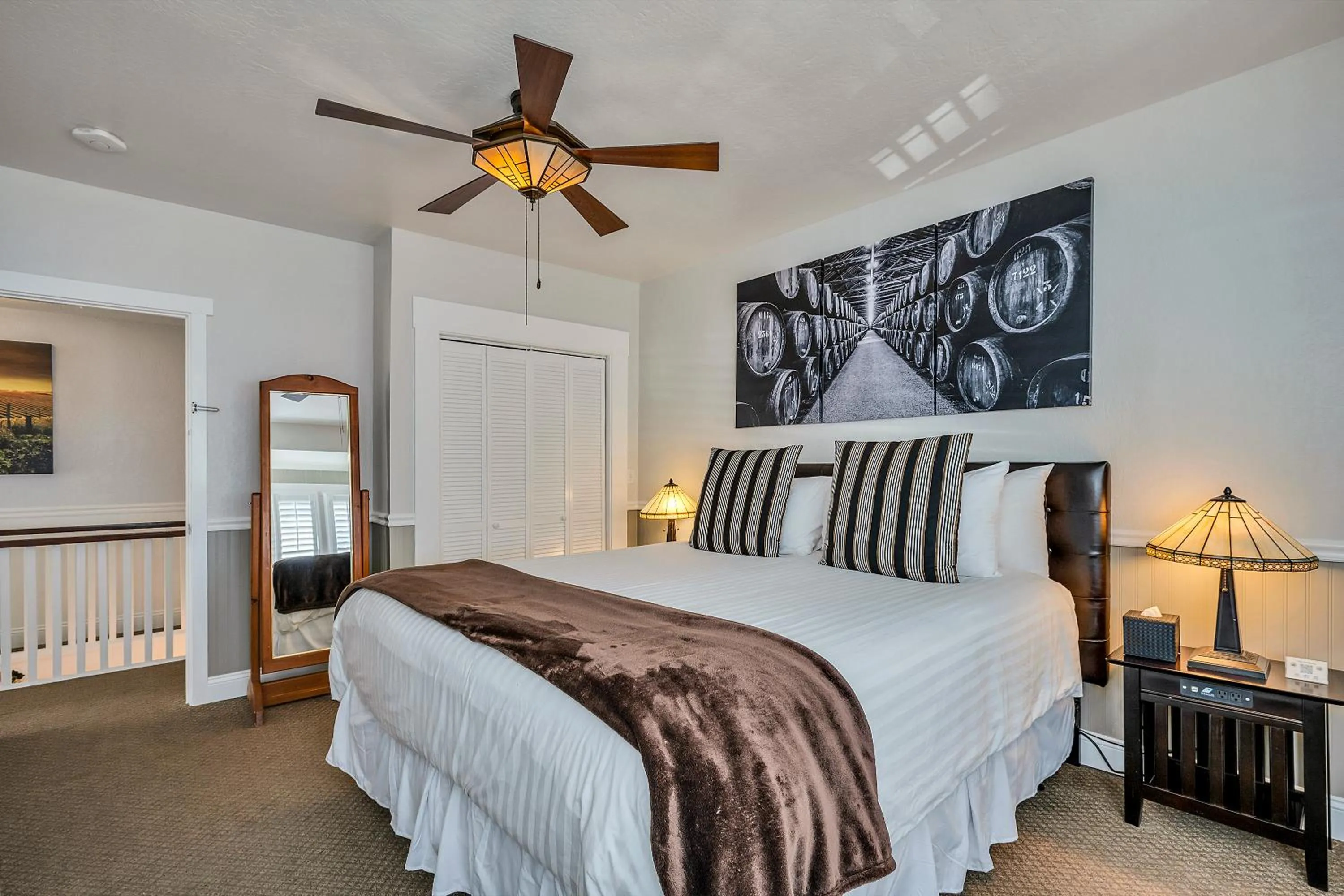 Bed in Craftsman Inn