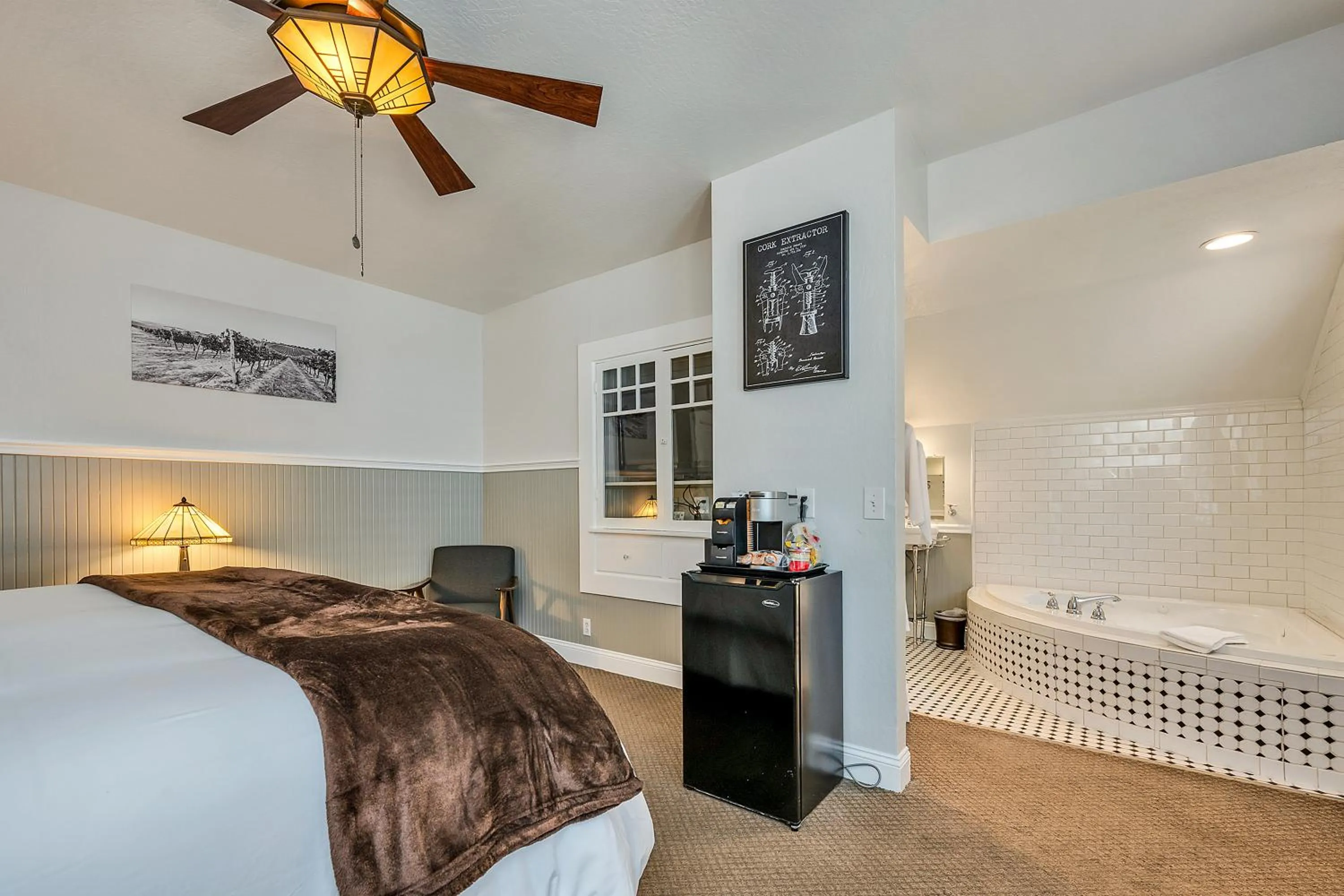 Bed in Craftsman Inn