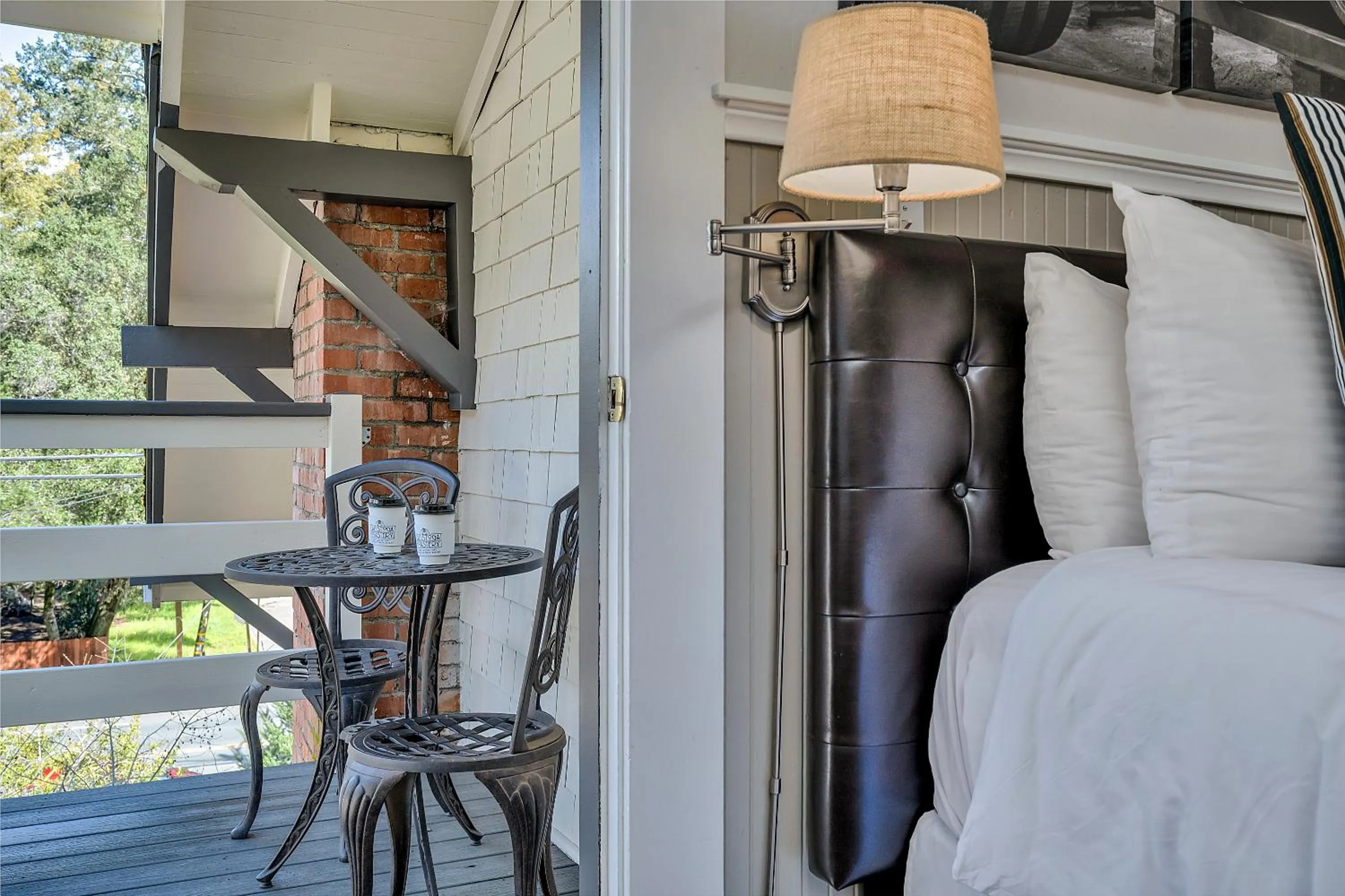 Patio in Craftsman Inn