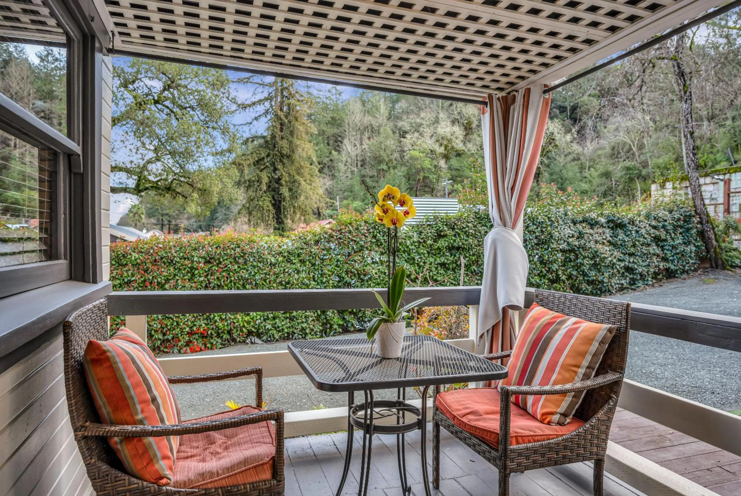 Patio in Craftsman Inn