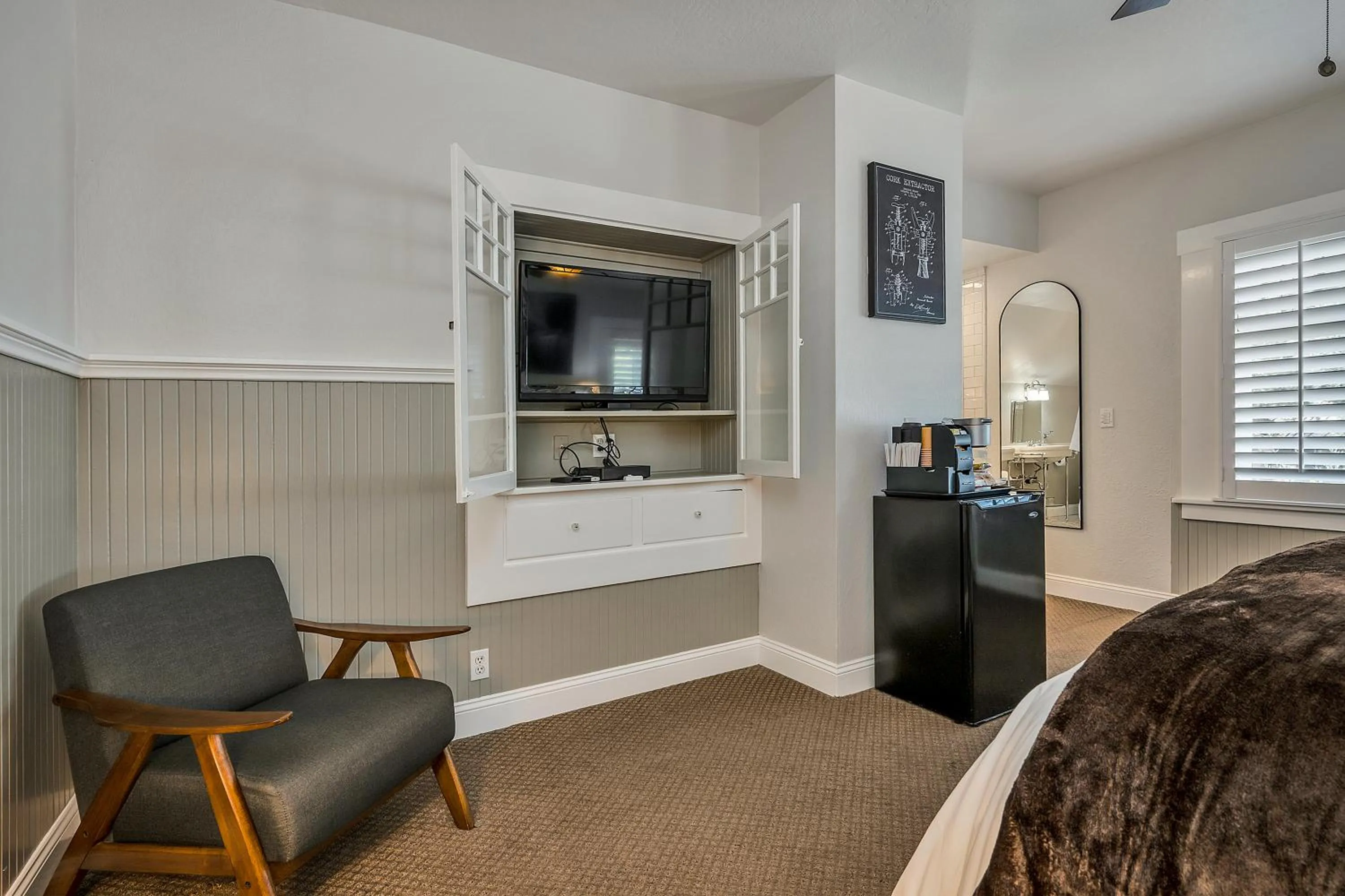 Bed in Craftsman Inn