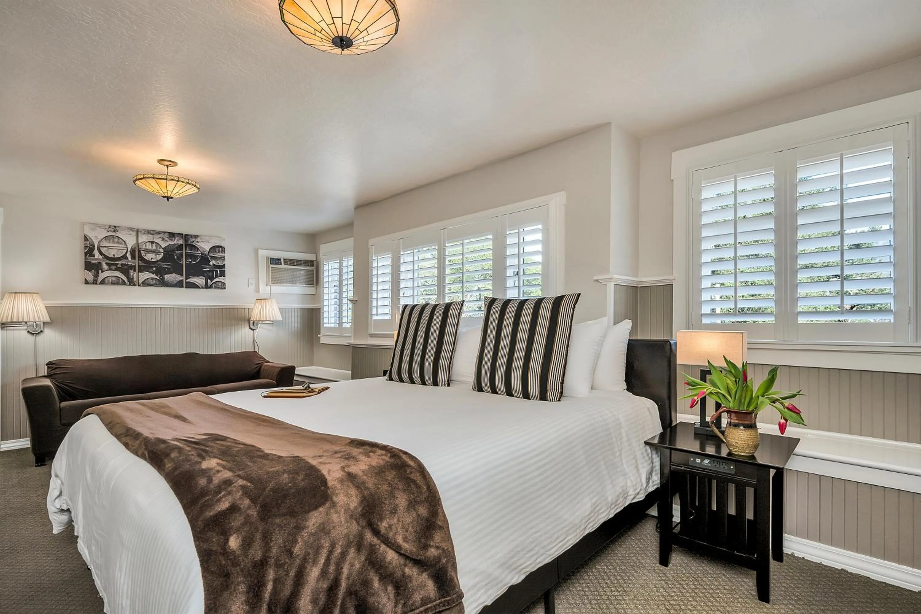 Bed in Craftsman Inn