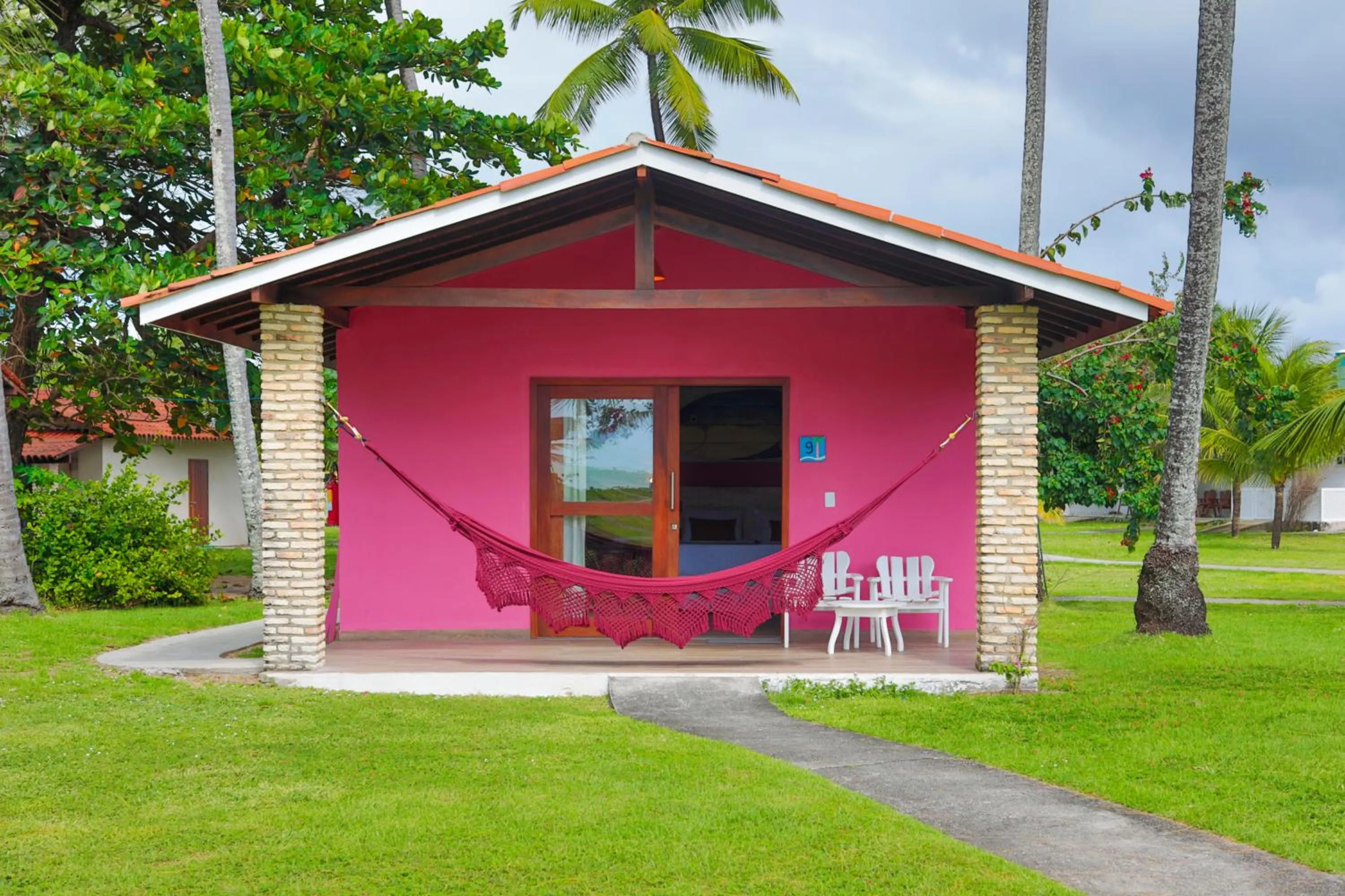 Chalet with Sea View  in Pousada Xalés de Maracaípe