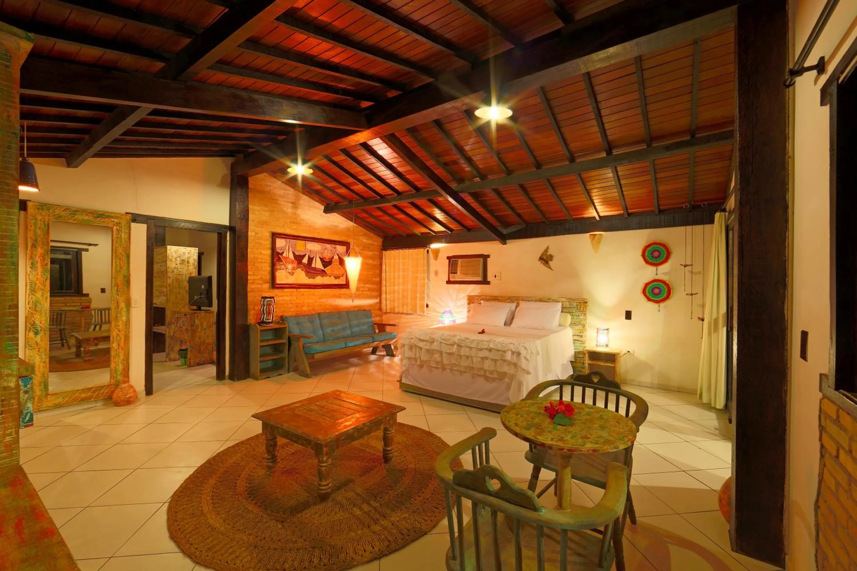 Bangalô Família com Vista para o Mar in Pousada Xalés de Maracaípe