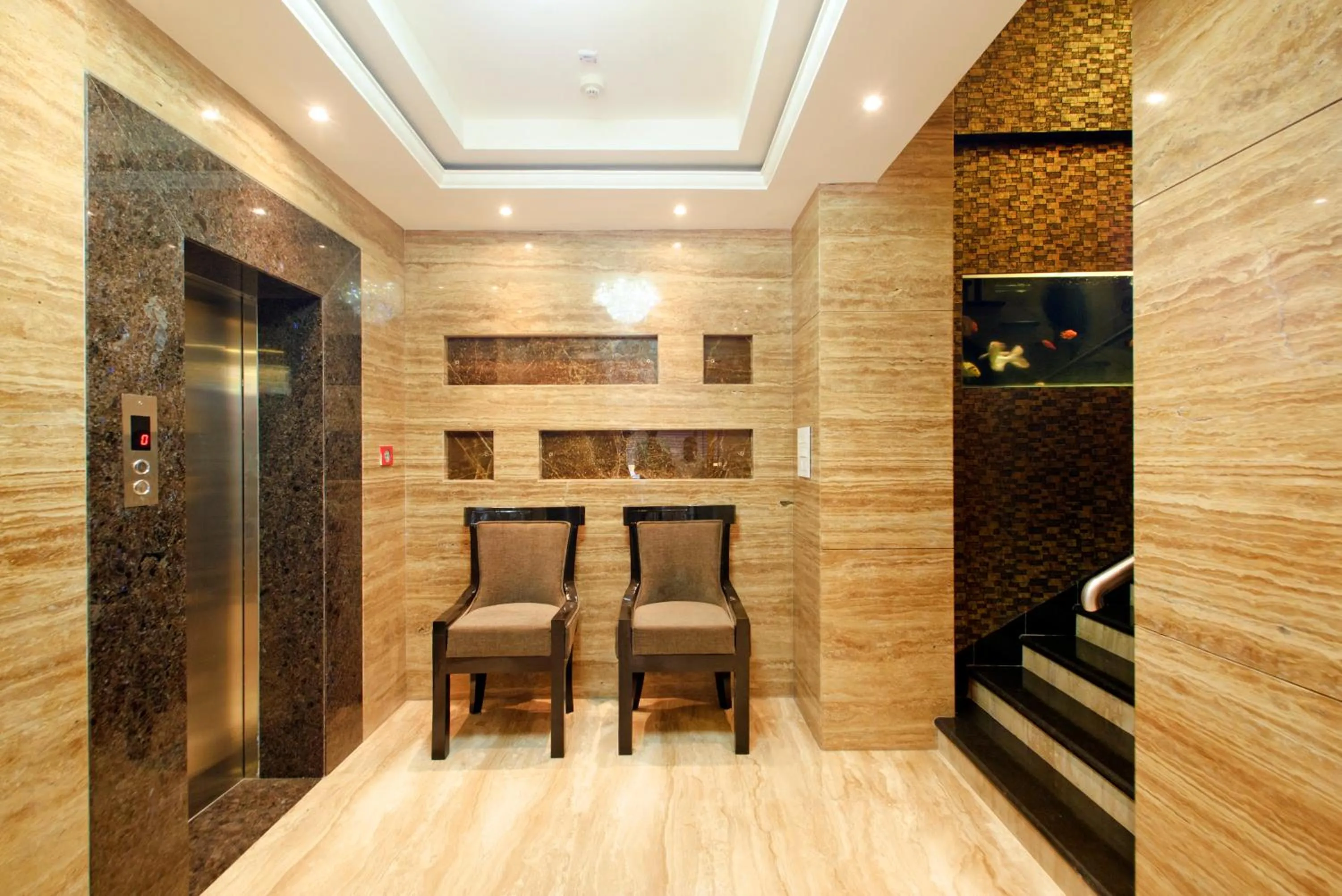 Lobby or reception in Hotel Golden Palace