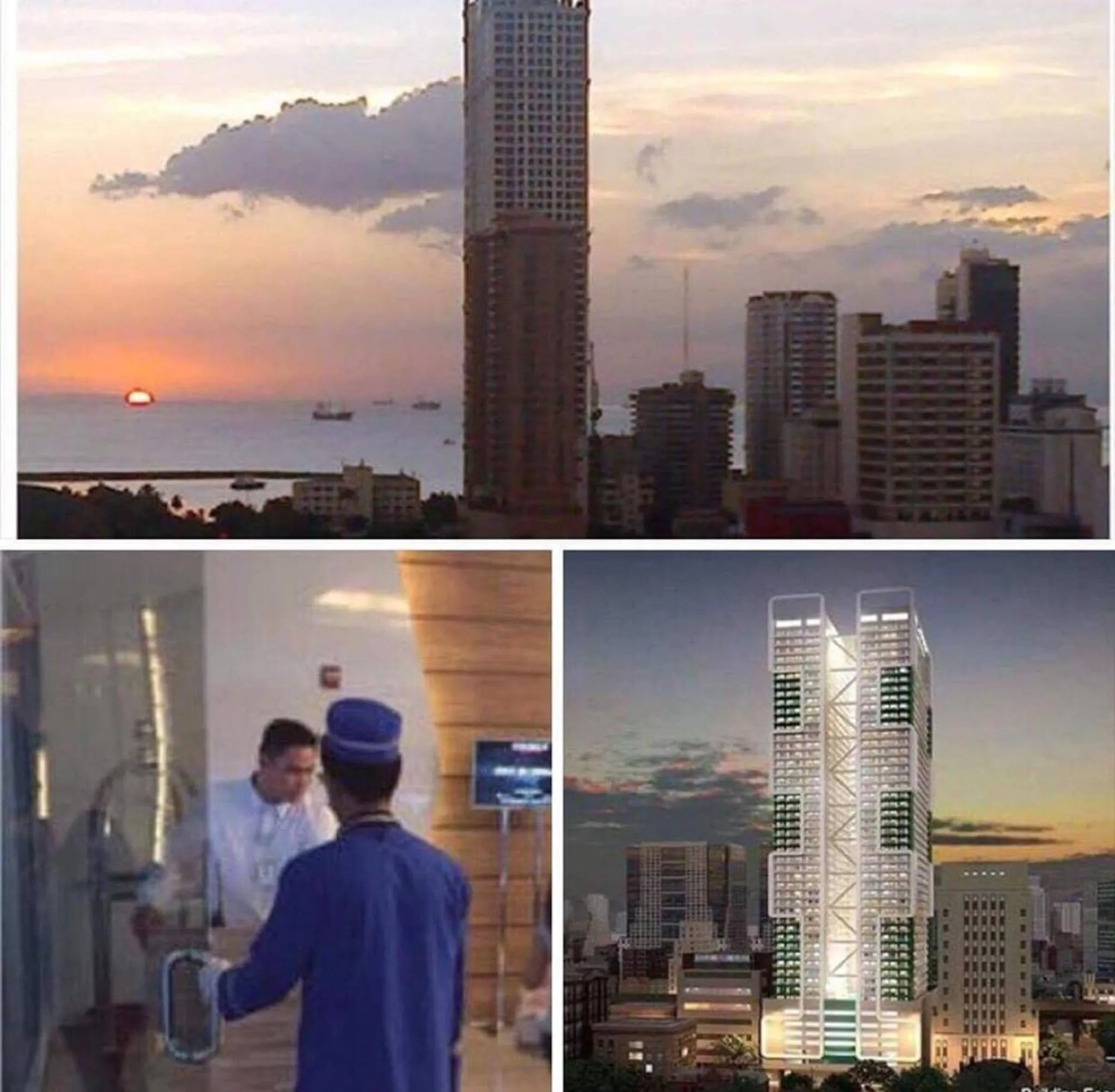 Facade/entrance in Green Residences Stays by PBYY