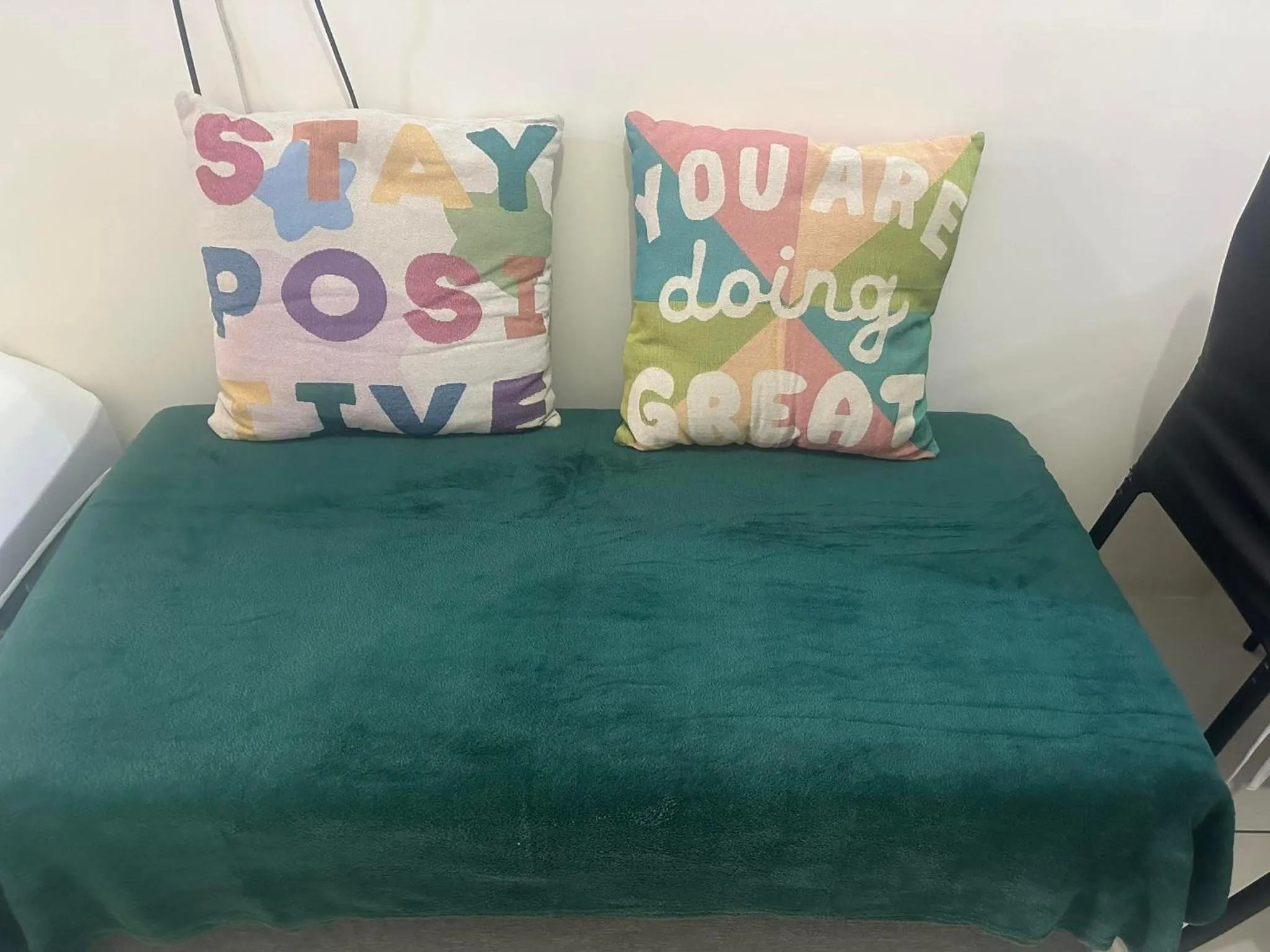 Bed, Seating Area in Green Residences Stays by PBYY