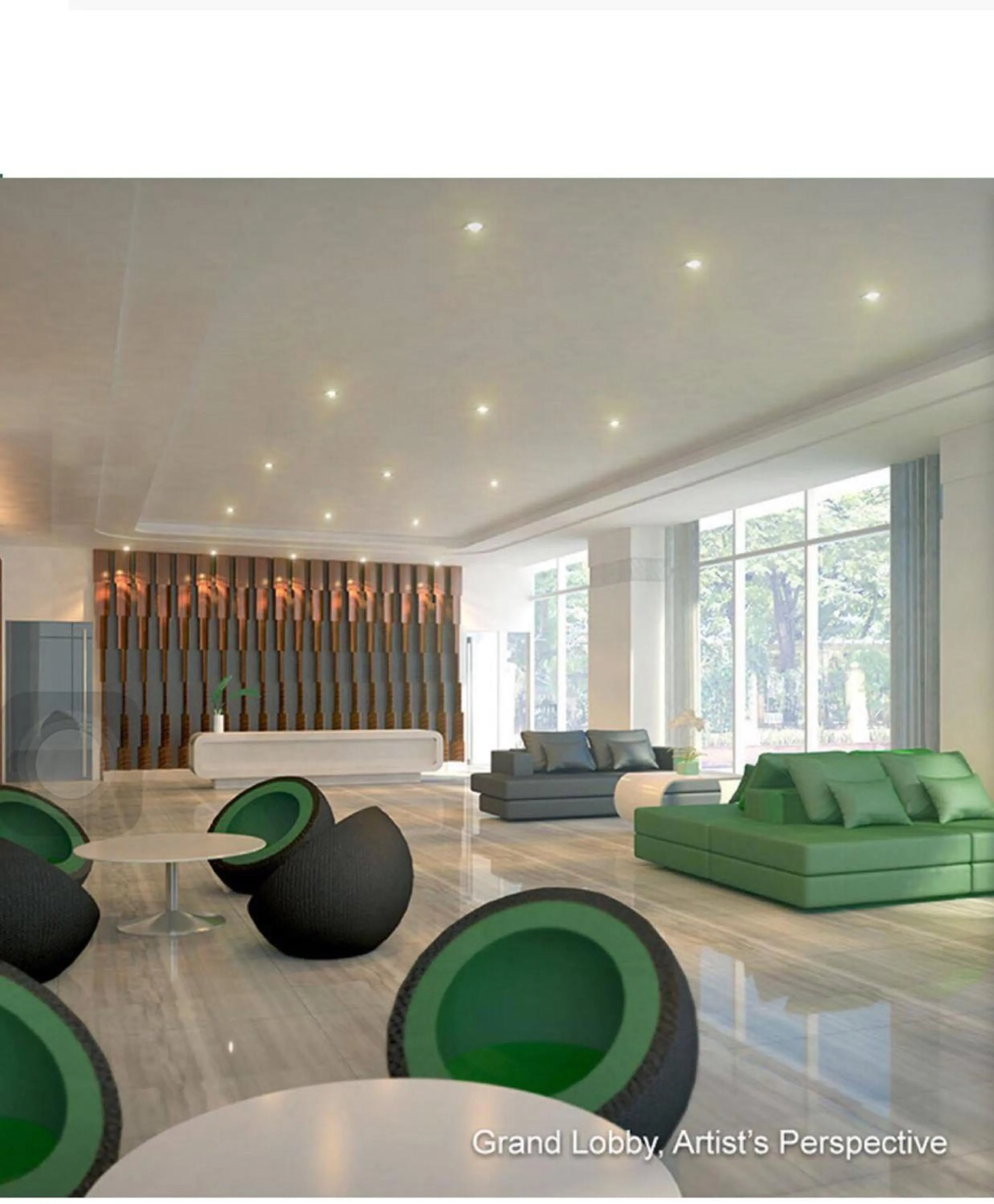 Lobby or reception in Green Residences Stays by PBYY