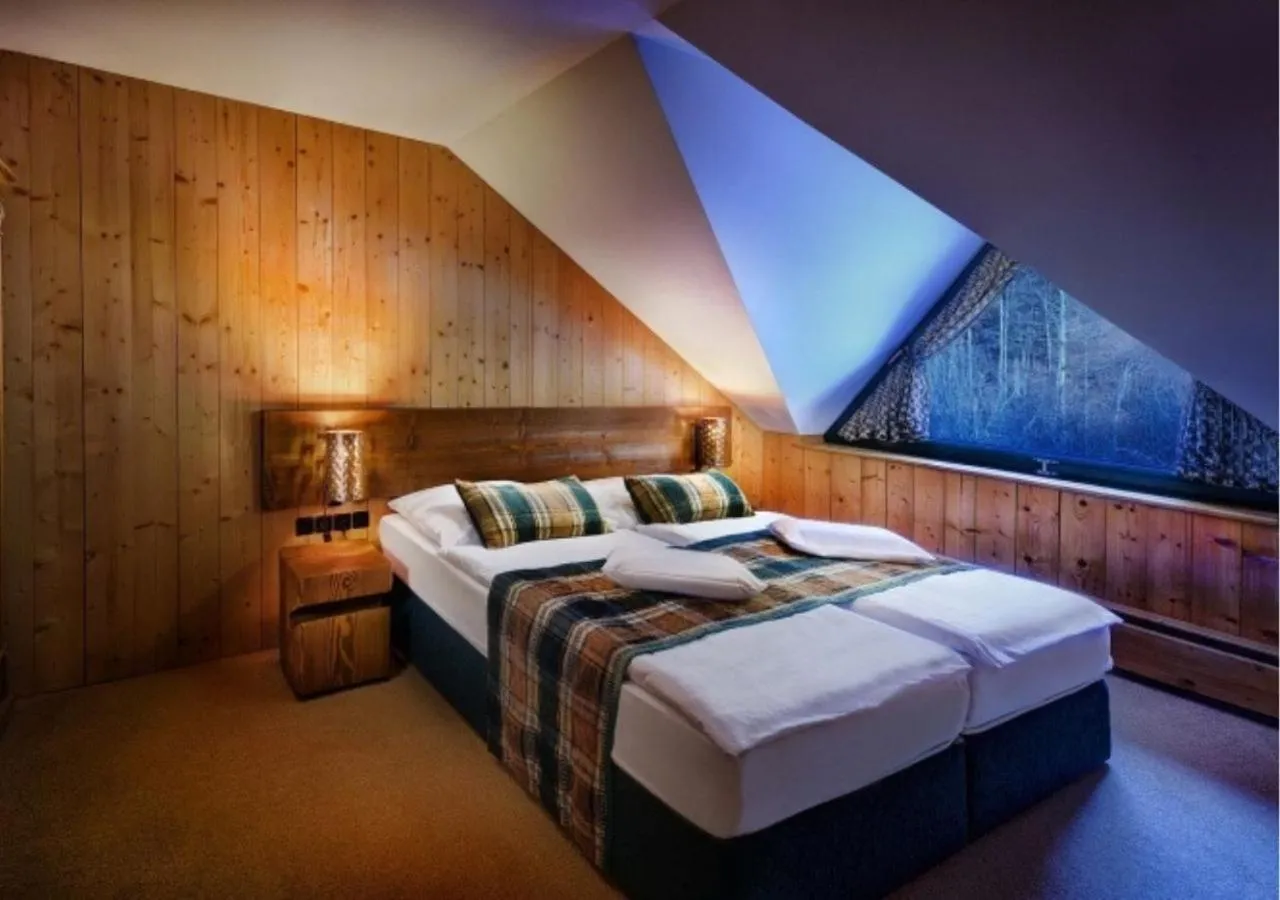 Bed in Hotel Tri Studničky - Adult friendly