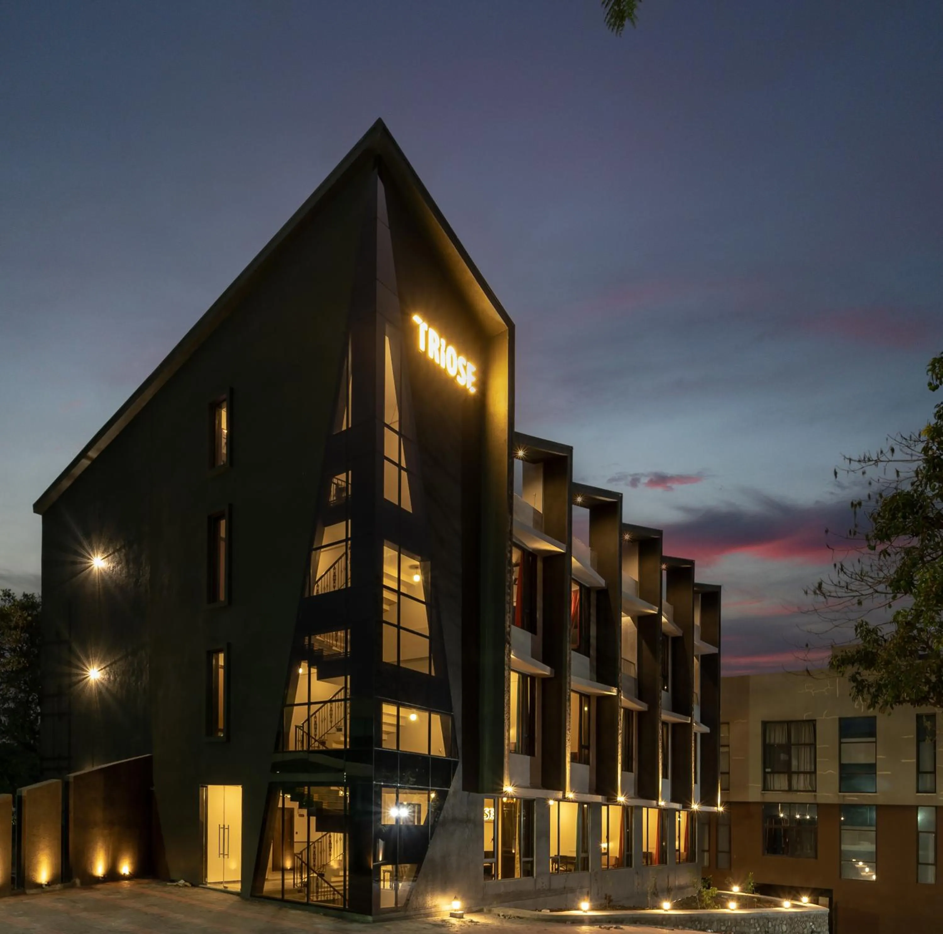 Property building in Triose Boutique Hotel Lonavala