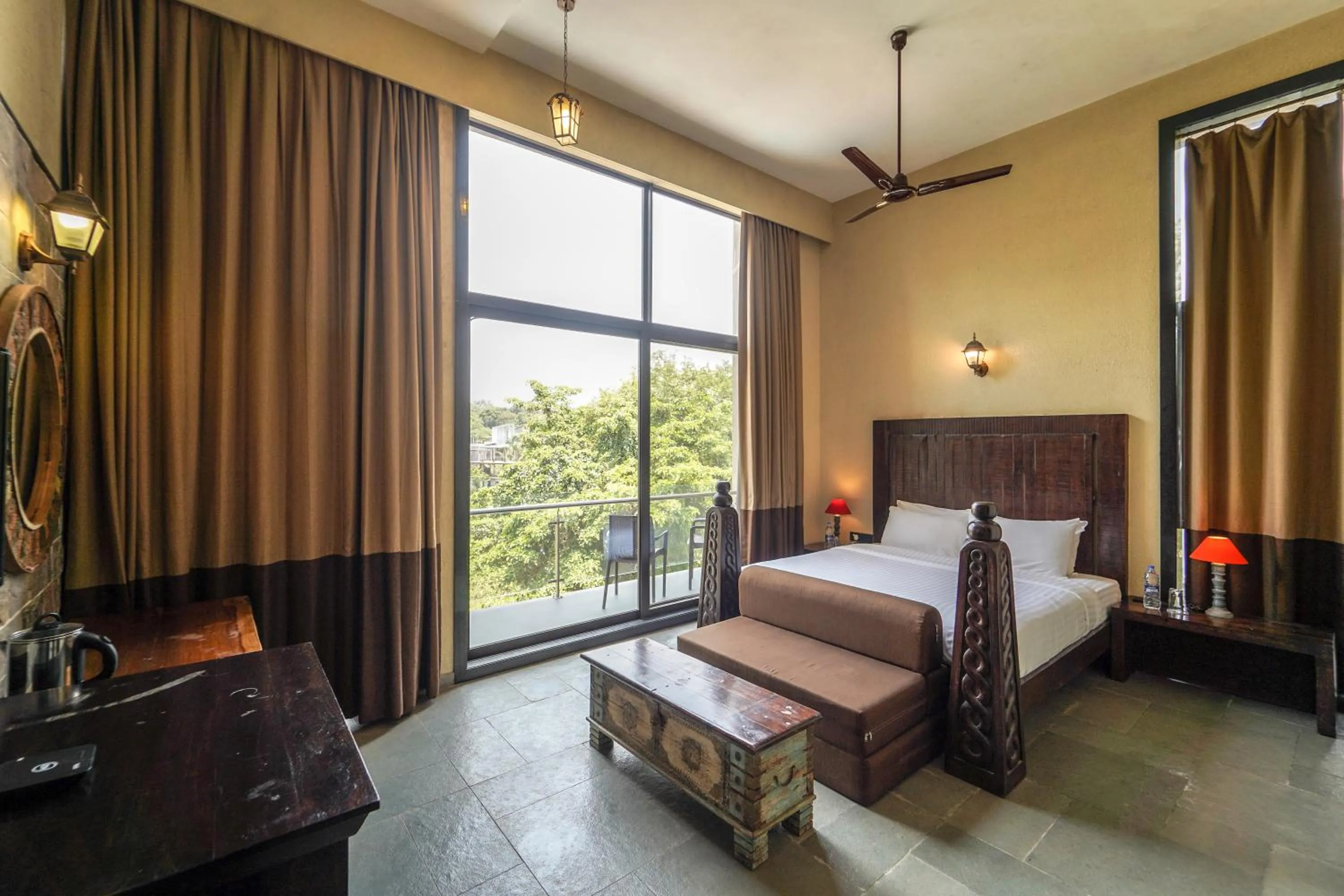 Photo of the whole room, Bed in Triose Boutique Hotel Lonavala