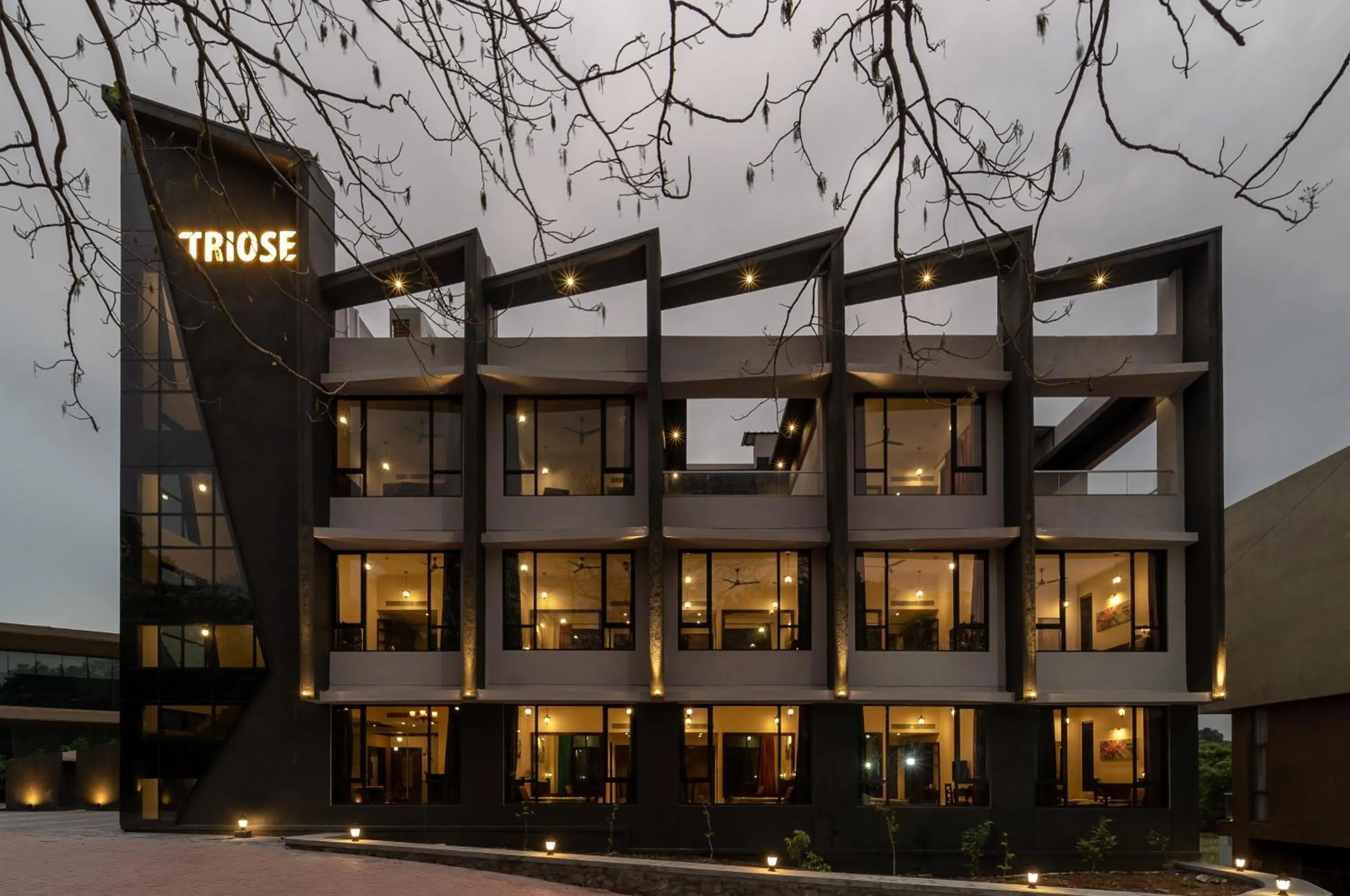 Property building in Triose Boutique Hotel Lonavala