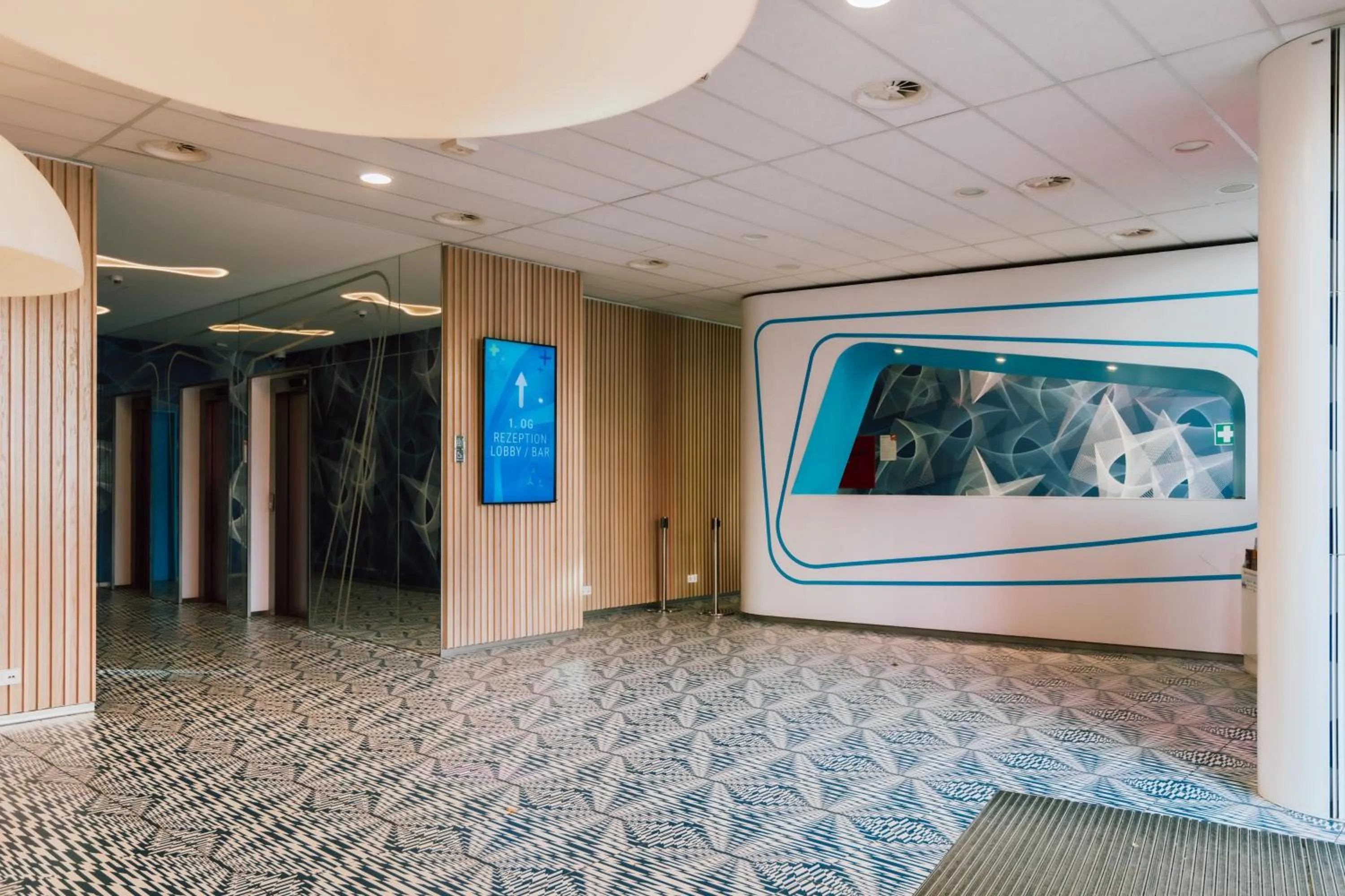 Lobby or reception in Prize by Radisson, Hamburg St Pauli