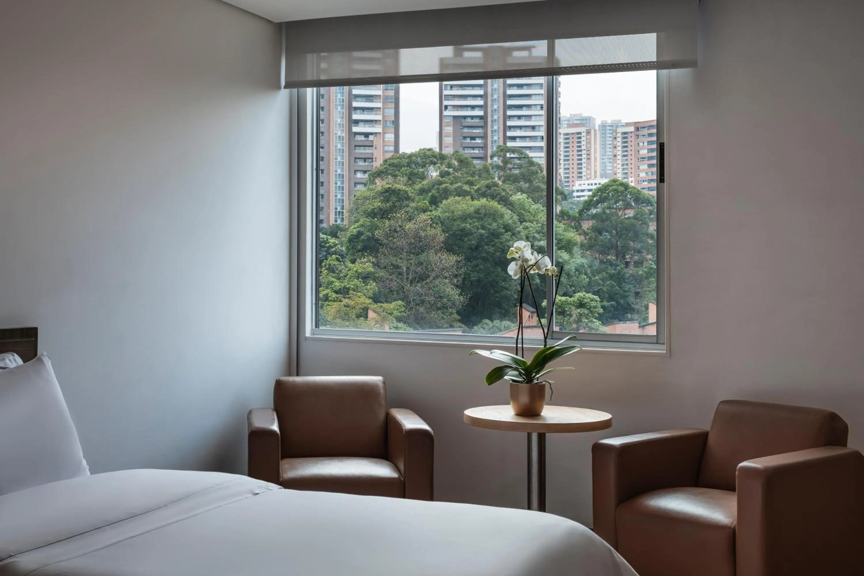 Bed in Hotel Poblado Alejandria