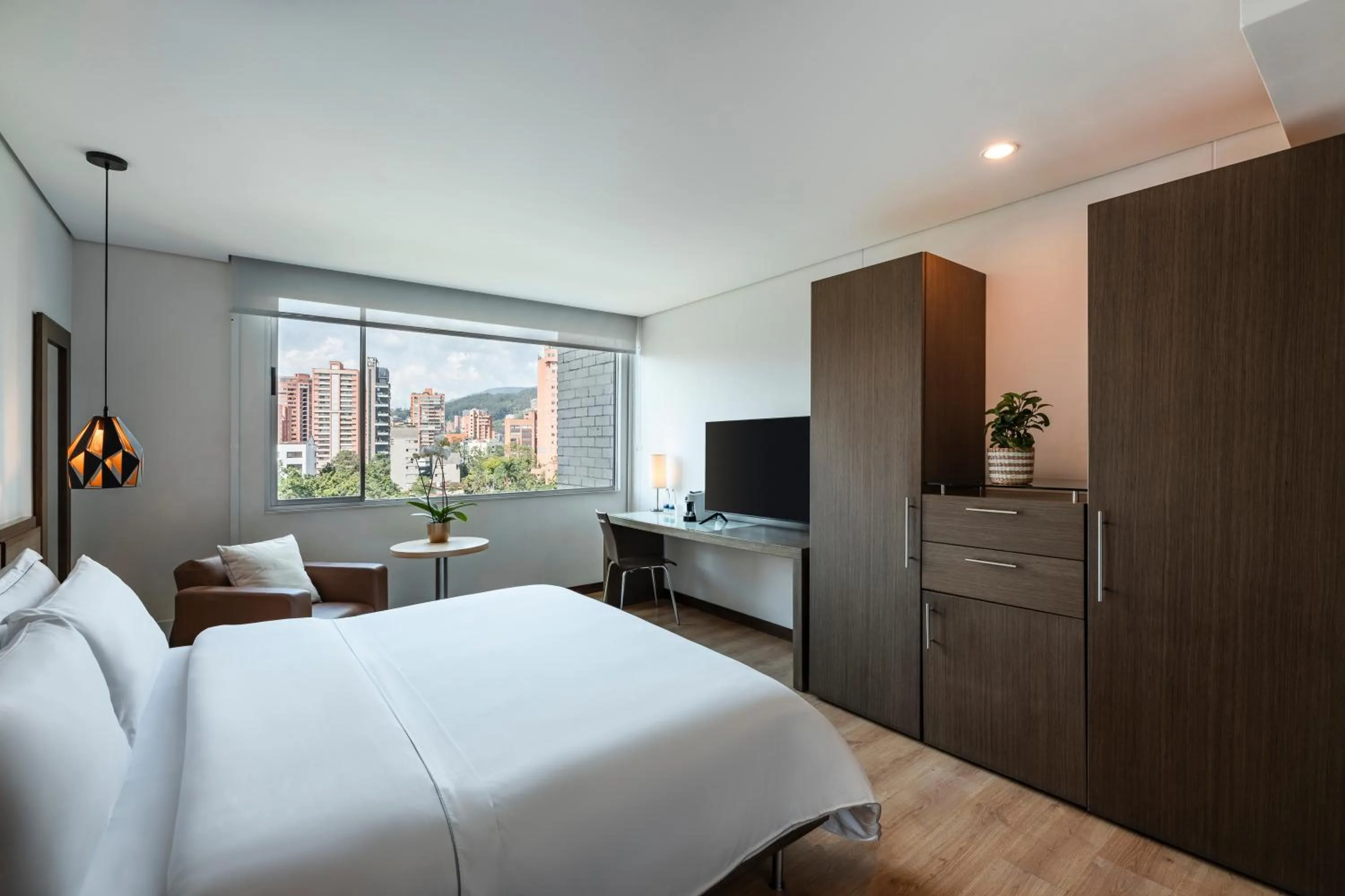 Bed in Hotel Poblado Alejandria