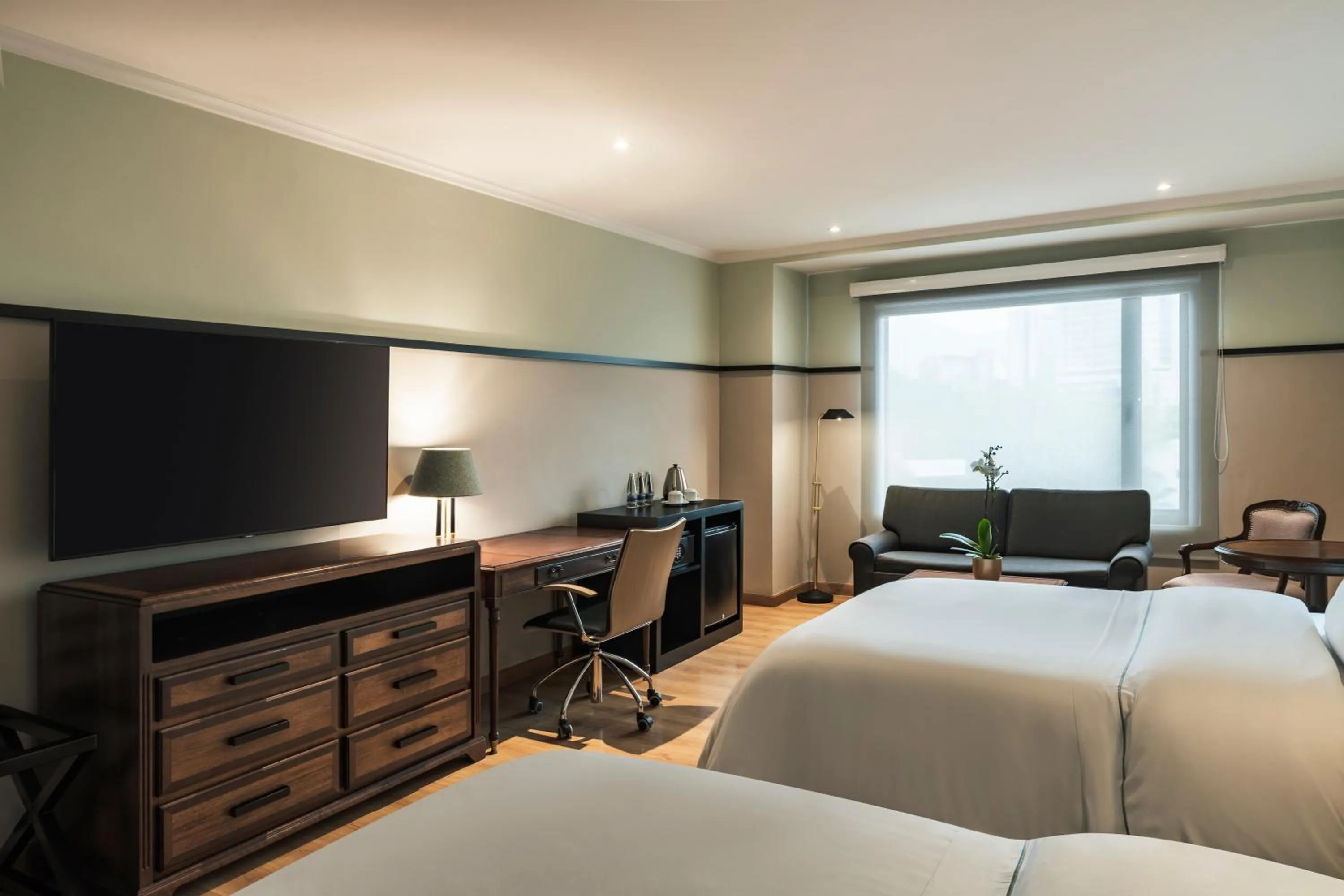 Bed in Hotel Poblado Plaza