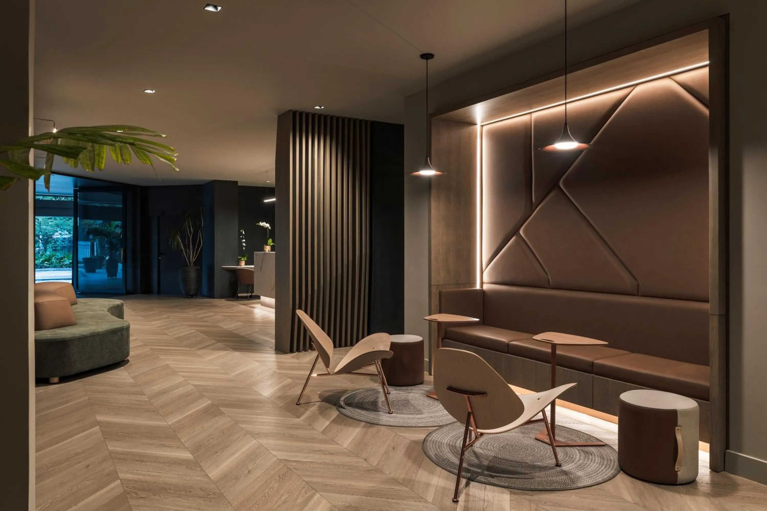 Living room in Hotel Poblado Plaza