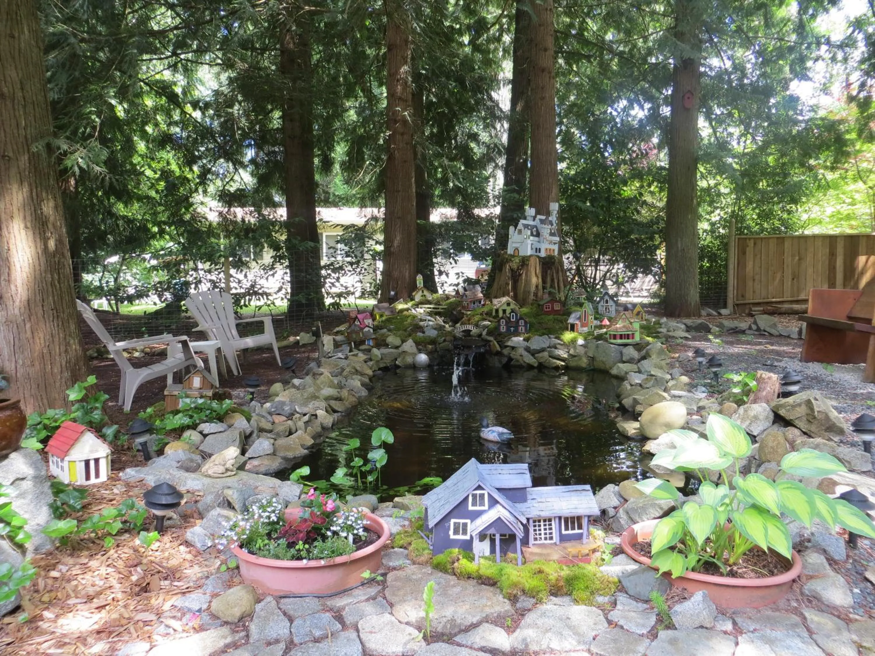 Garden view in Tea Cozy Bed & Breakfast