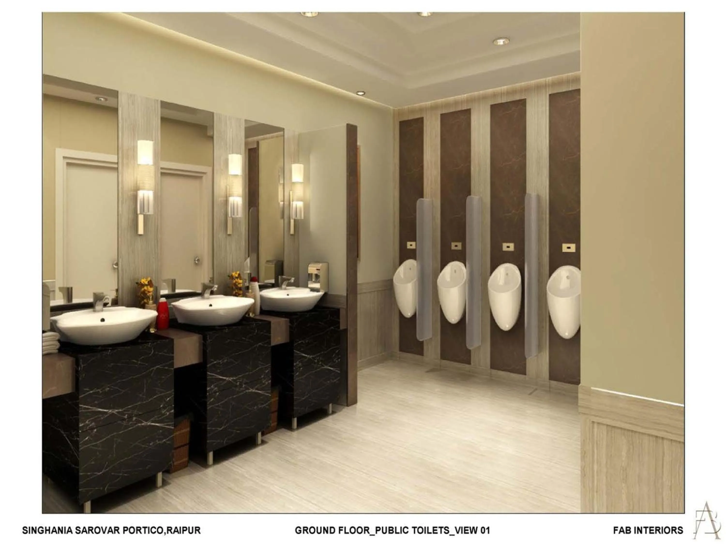 Area and facilities in Singhania Sarovar Portico