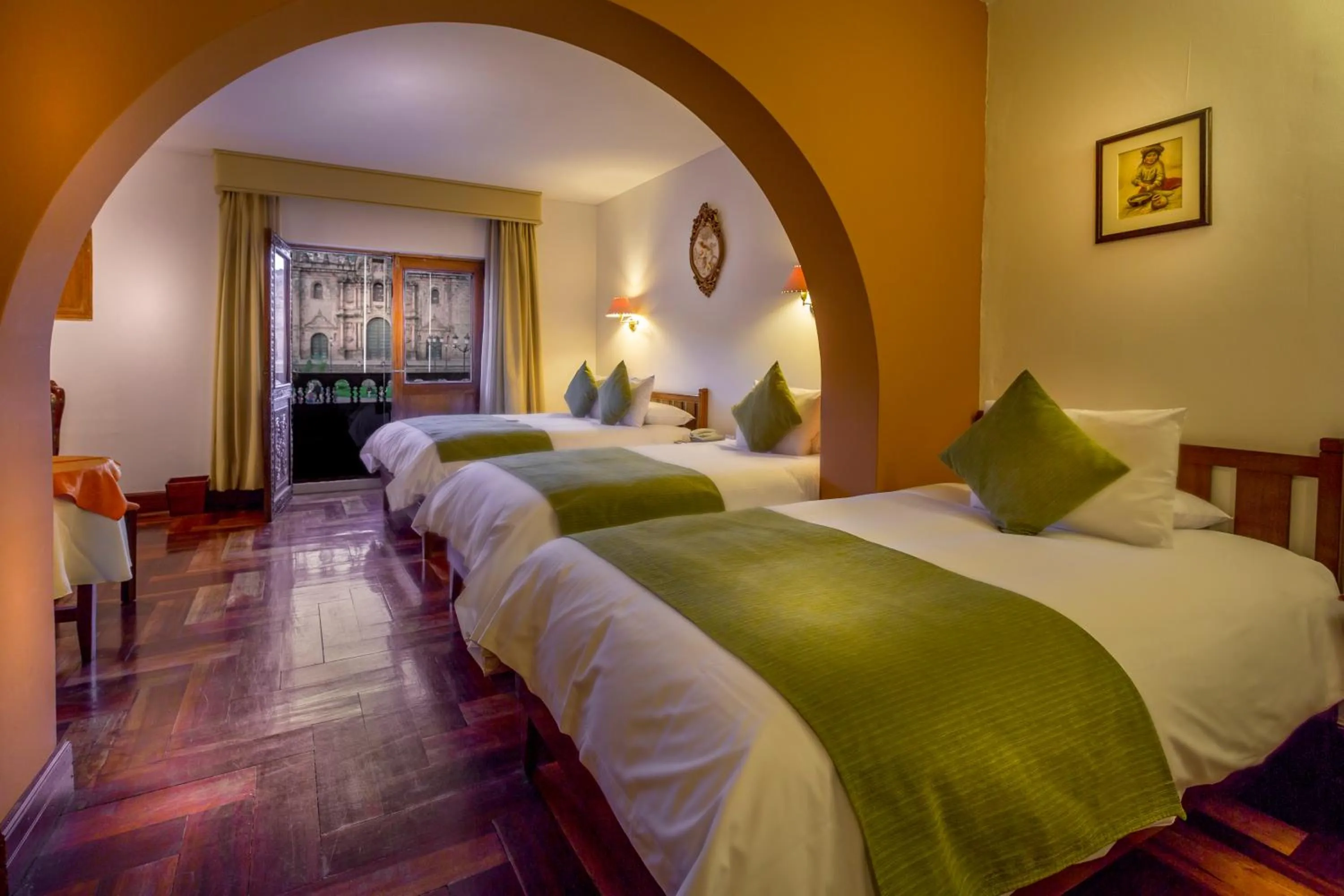 Bedroom, Bed in El Virrey Boutique