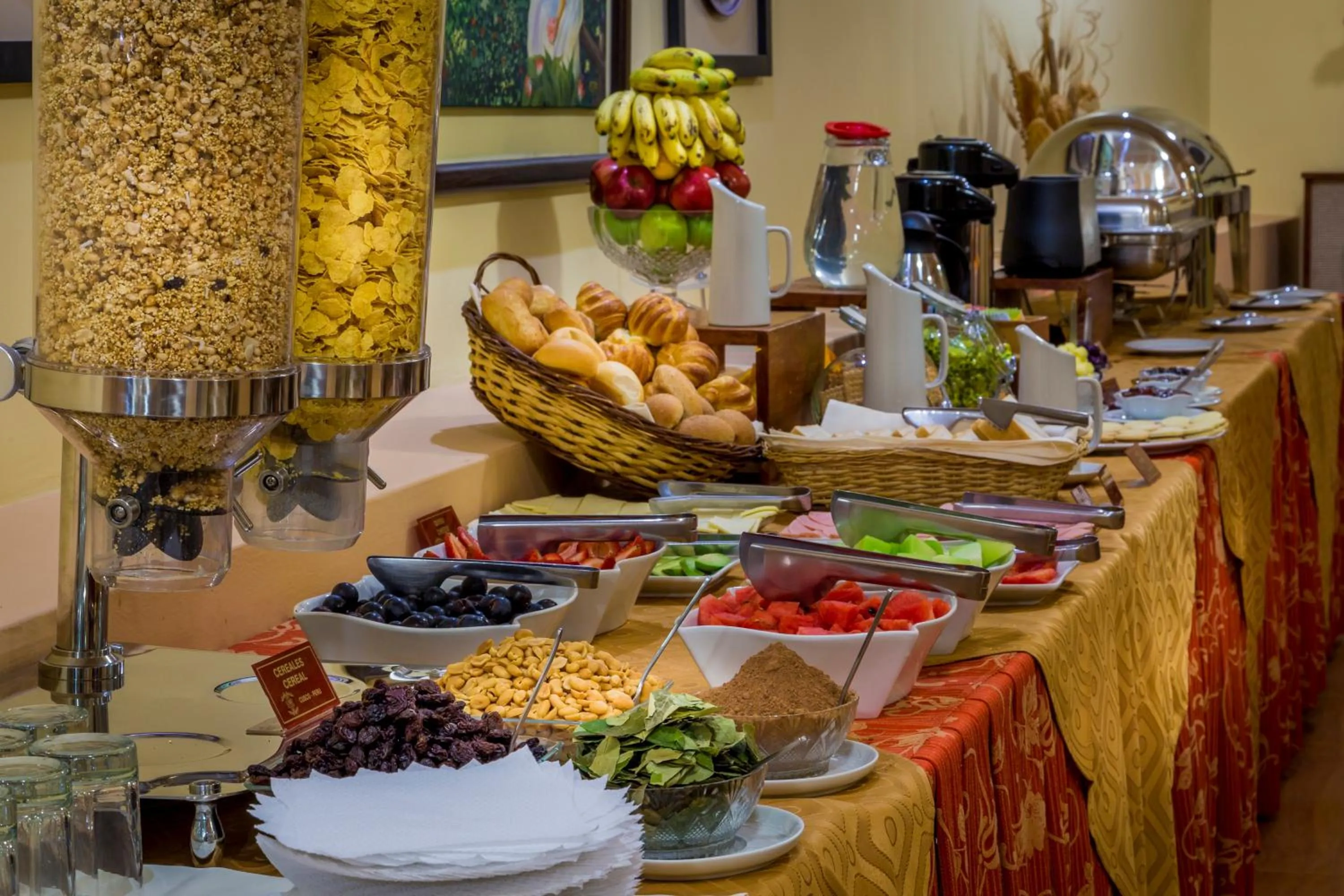 Dining area in El Virrey Boutique