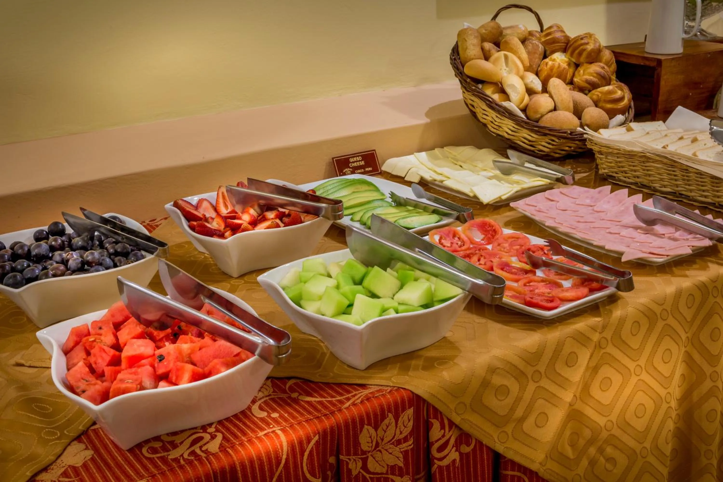Dining area in El Virrey Boutique