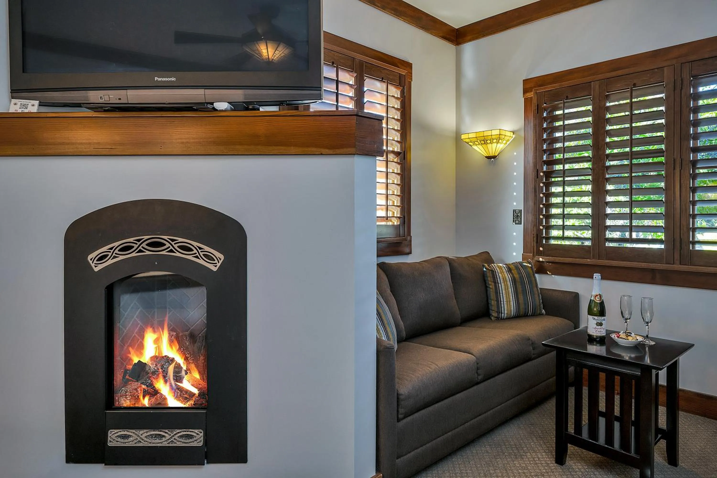 TV and multimedia in Calistoga Wine Way Inn