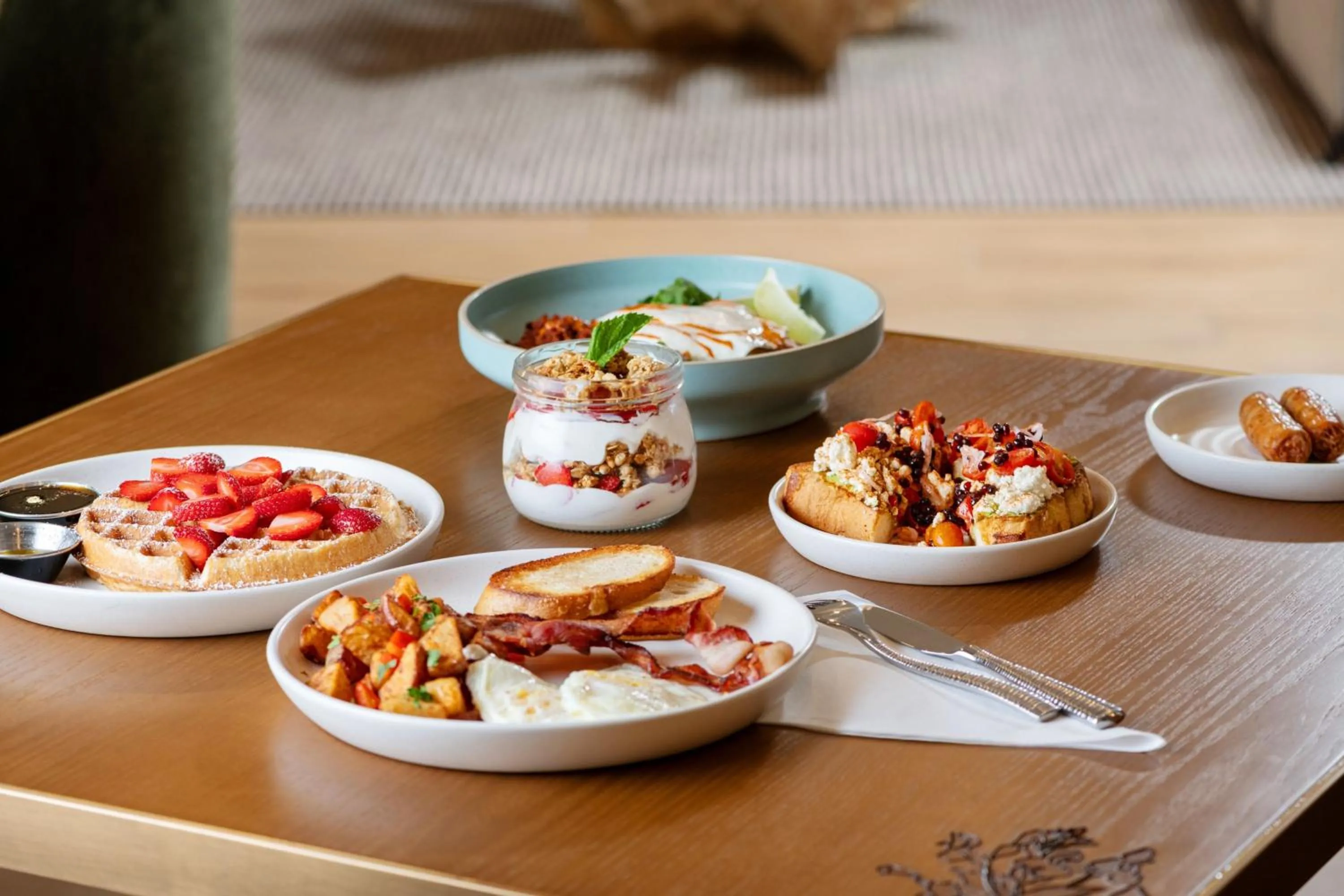 Breakfast in The Inelle, Oakhurst Yosemite, a Tribute Portfolio Hotel